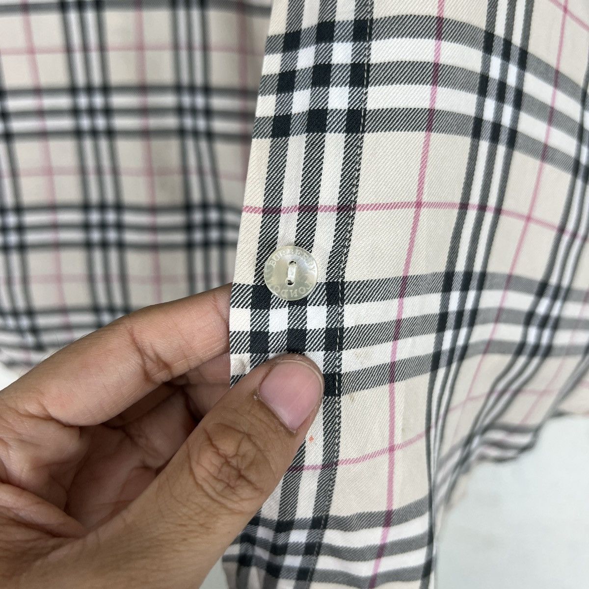Burberry 🔥 VINTAGE BURBERRY NOVA CHECK SHIRTS Size S / US 4 / IT 40 - 15 Thumbnail