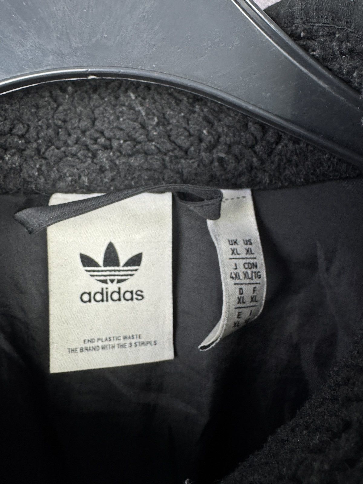 Adidas Men’s Adidas Sherpa Jacket Streetwear Size XL Size US XL / EU 56 / 4 - 7 Thumbnail