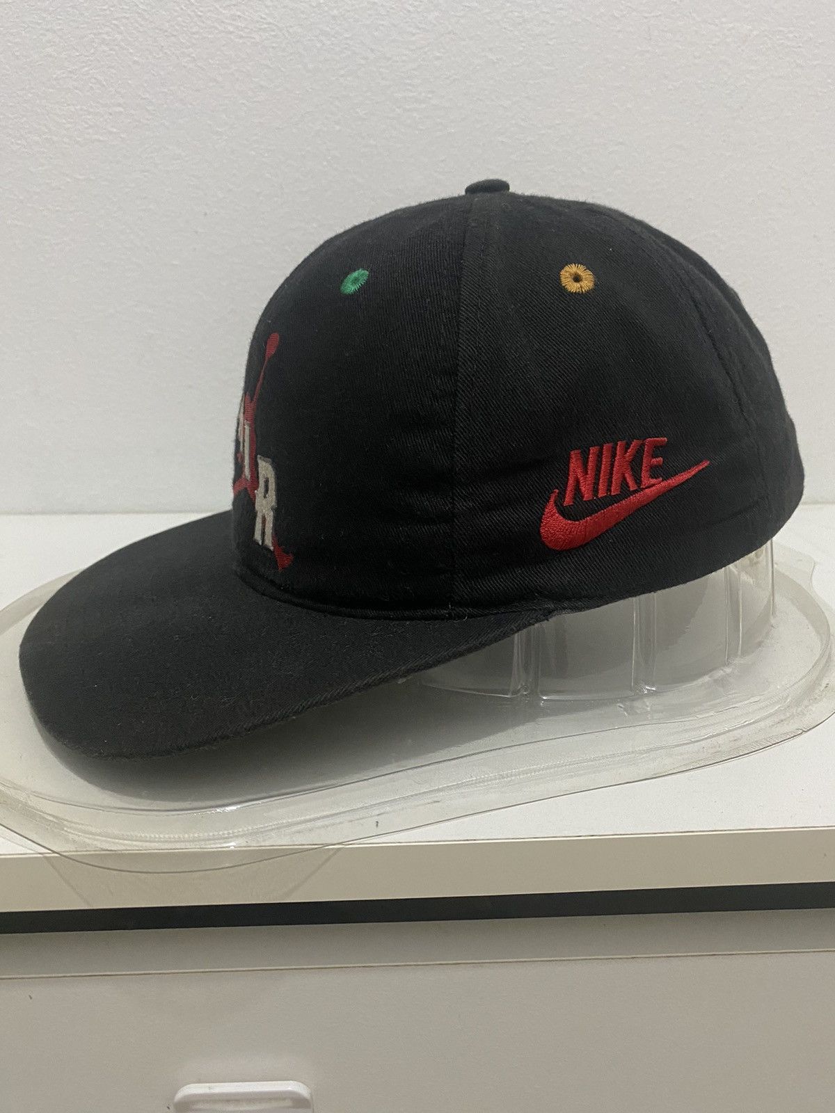 Nike Rare Vintage 90s Nike Air Jordan Swoosh Embroidery SnapBack Size ONE SIZE - 2 Thumbnail