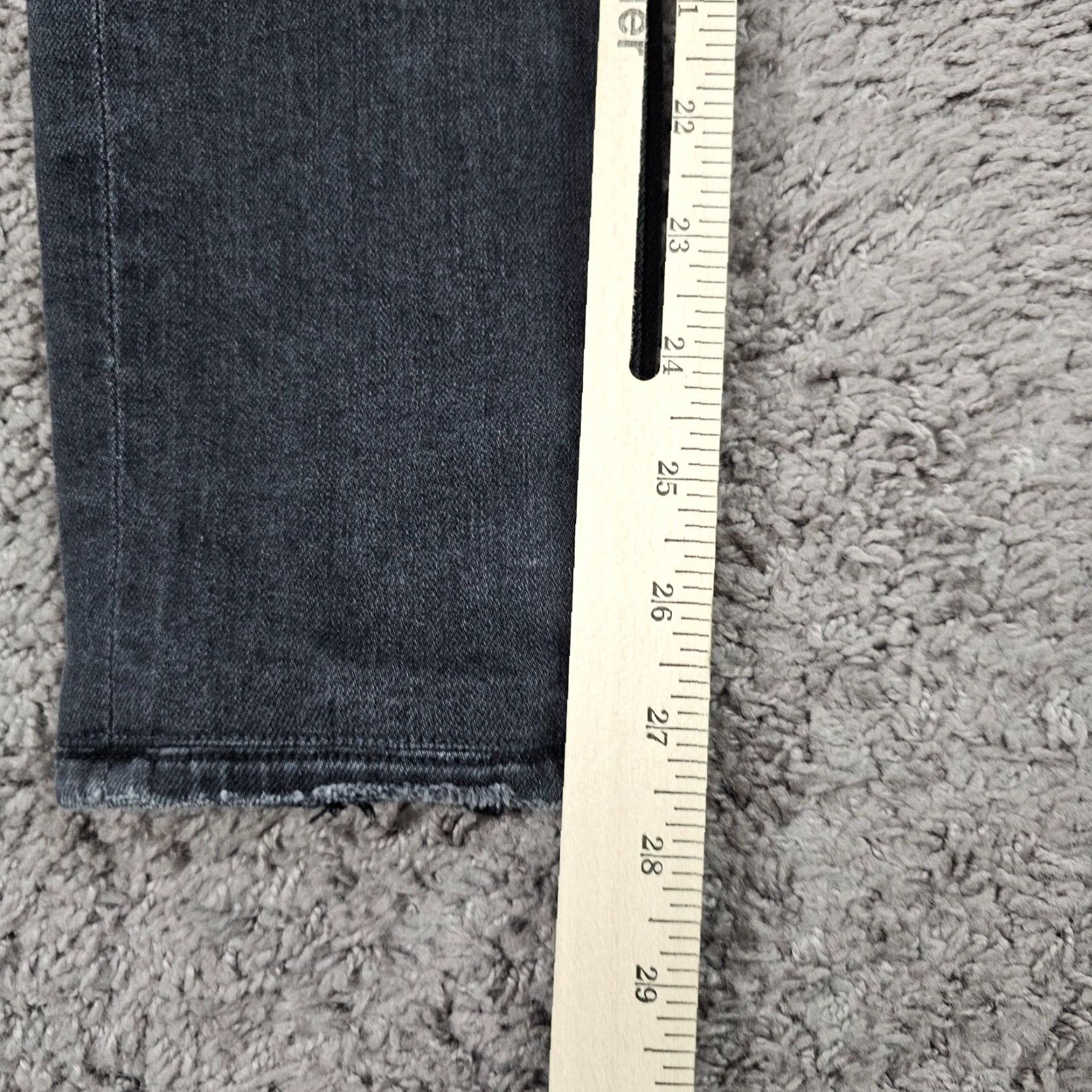 Citizens Of Humanity VINTAGE Citizens of Humanity Jeans Women Skinny Mid Rise Distressed Rocket 24x28 Gray Denim Size 26" / US 2 / IT 38 - 6 Thumbnail