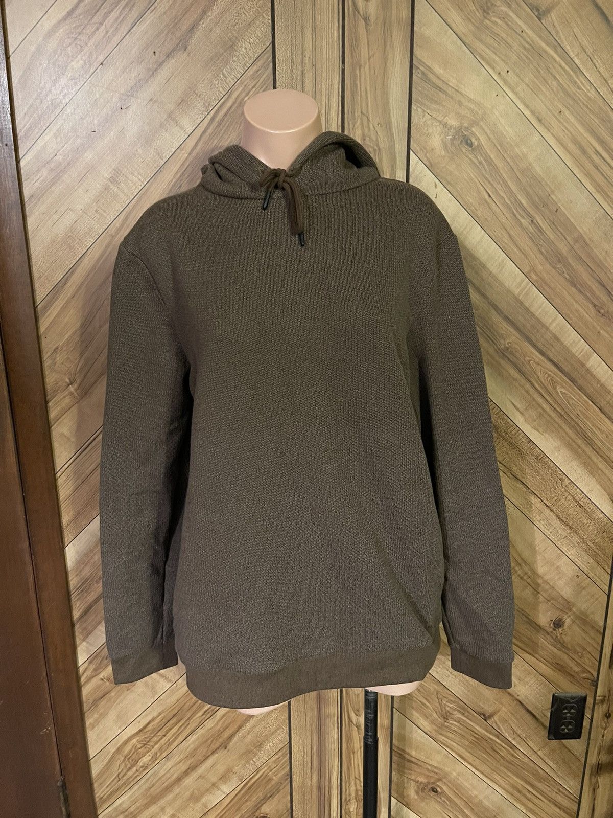 Other Goodfellow Men’s Medium Brown Knit Pullover Hoodie NWT Size US M / EU 48-50 / 2 - 2 Thumbnail