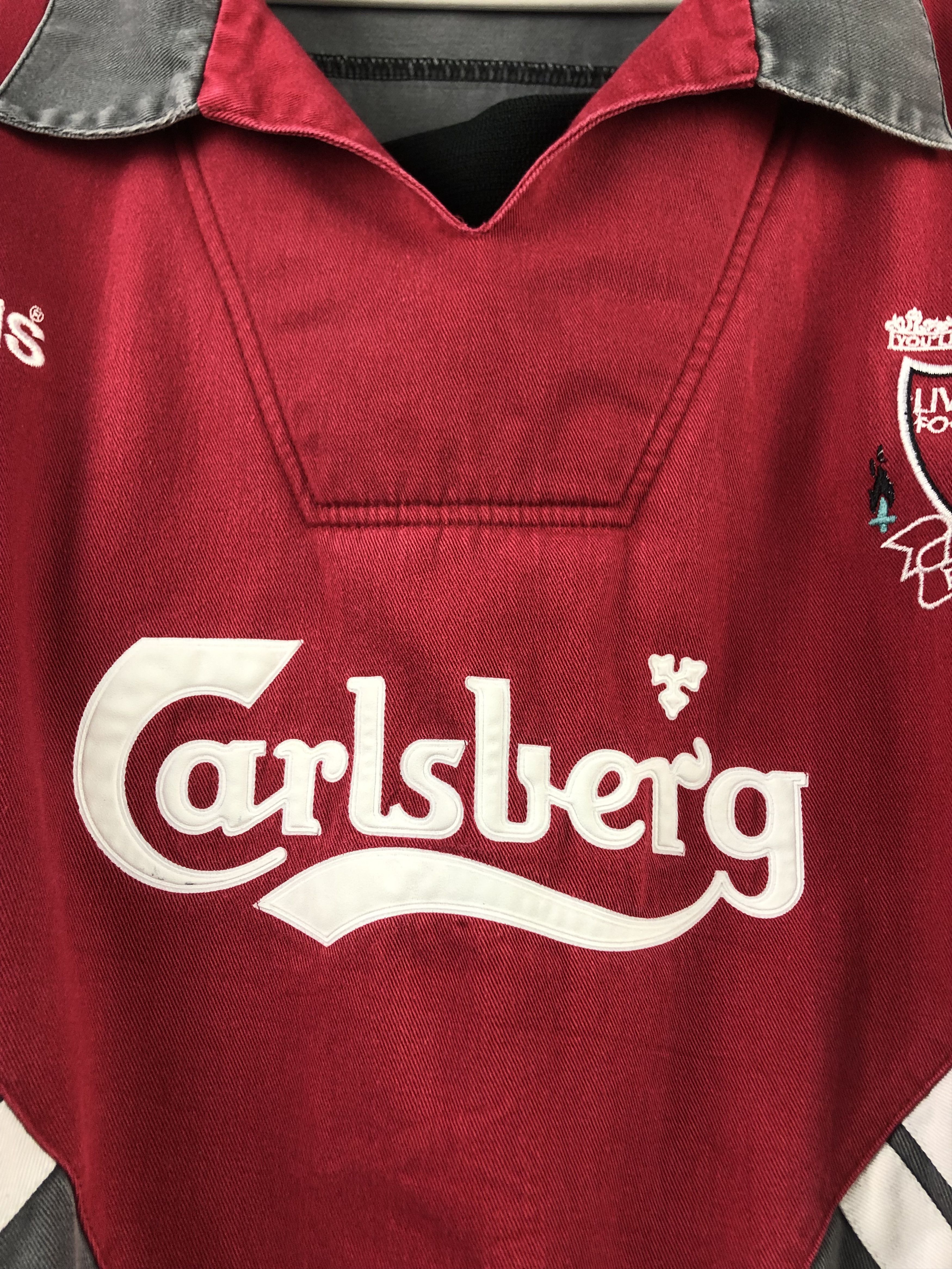 Adidas Vintage FC Liverpool Sweatshirt Soccer Pullover Training Size US L / EU 52-54 / 3 - 5 Thumbnail