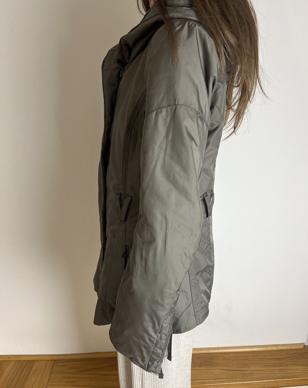 Marithe + Francois Girbaud Active Marithe Francois Girbaud Belted Avant-Garde Jacket Size M / US 6-8 / IT 42-44 - 3 Thumbnail