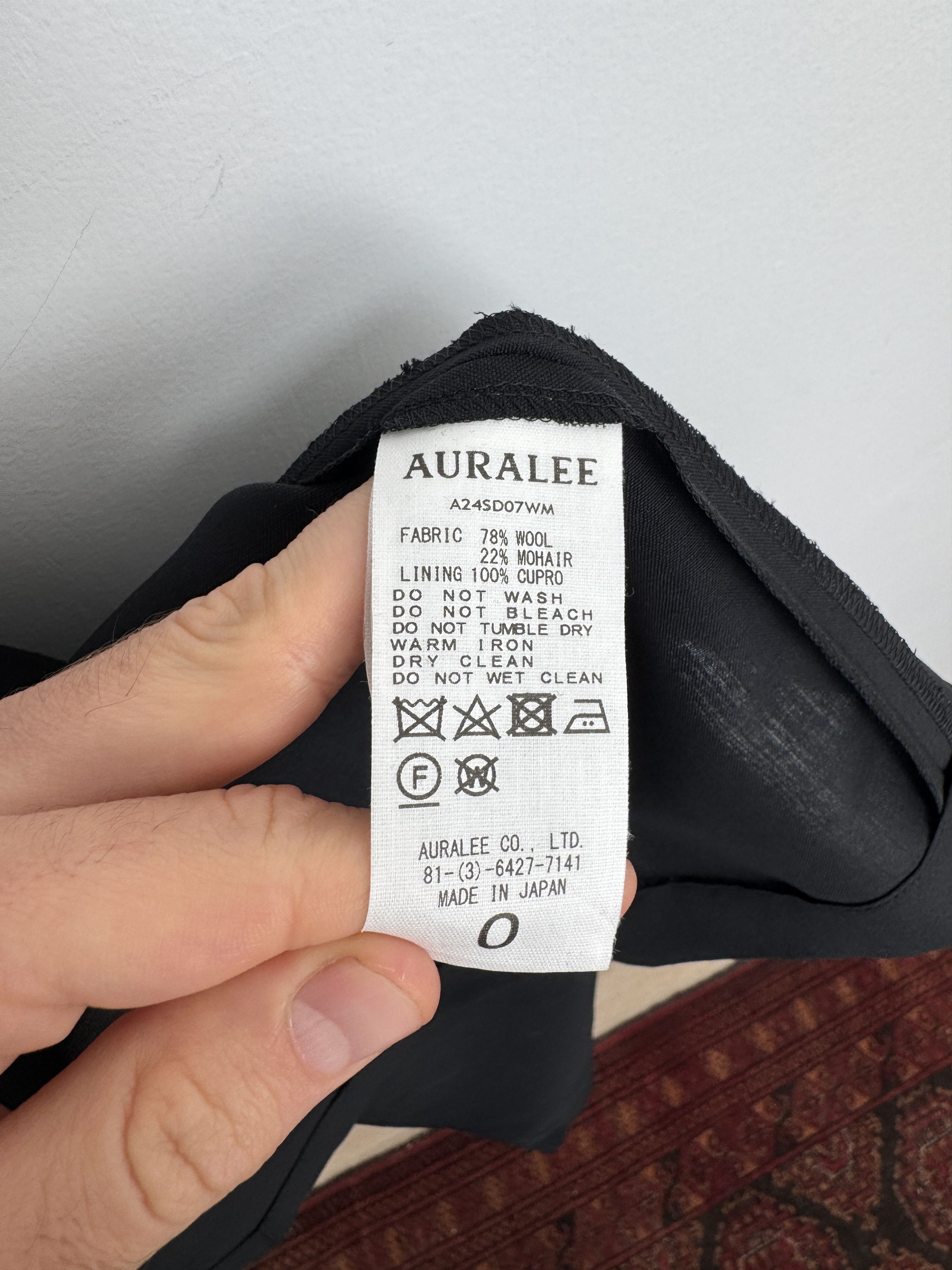 Auralee Summerweight wool dress Size XS / US 0-2 / IT 36-38 - 7 Thumbnail