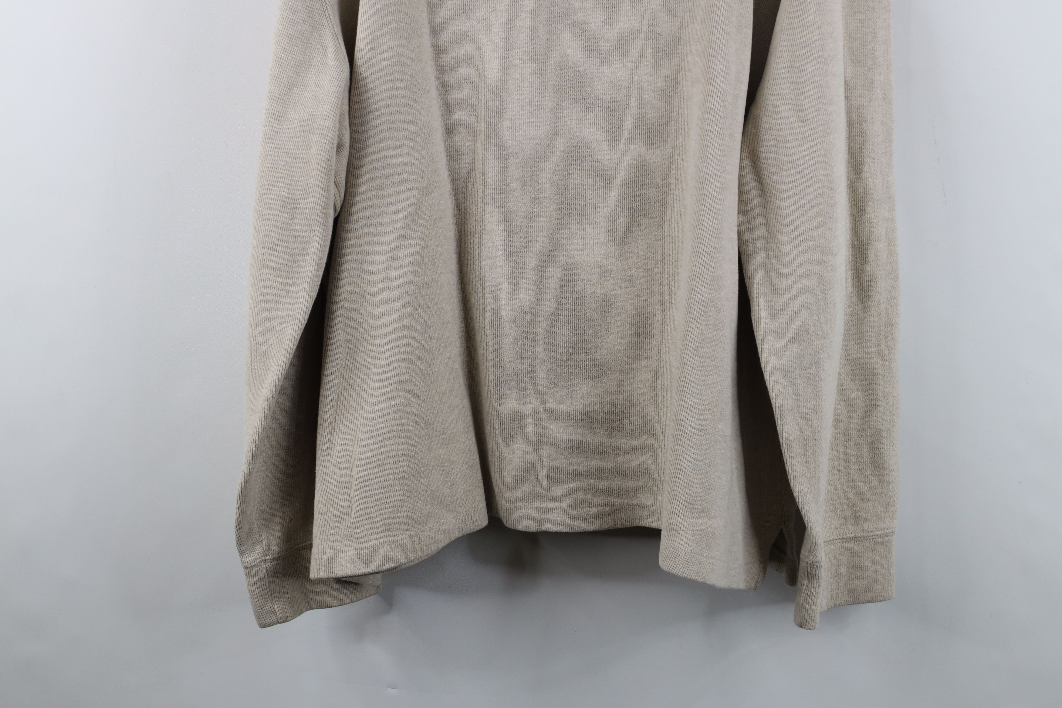 Ralph Lauren Vintage 90s Ralph Lauren Cotton Ribbed Knit Half Zip Sweater Size US XXL / EU 58 / 5 - 11 Thumbnail