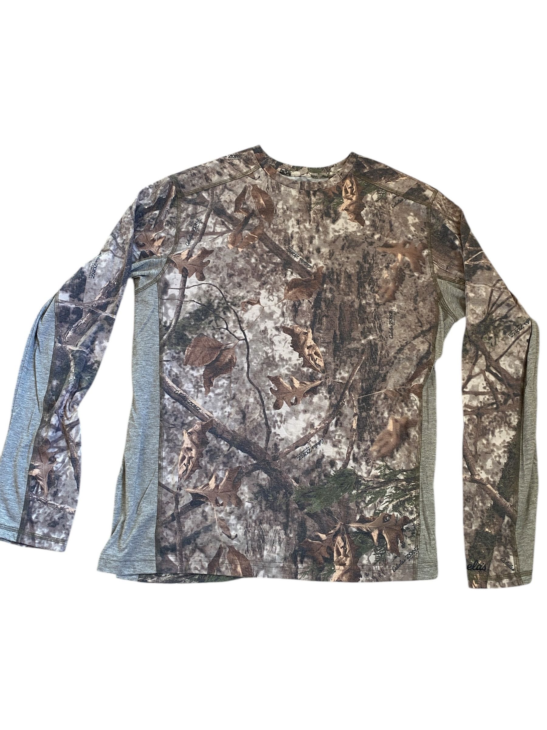 Cabelas Long & Shot Sleeve Camo Shirts Size US L / EU 52-54 / 3 - 1 Thumbnail
