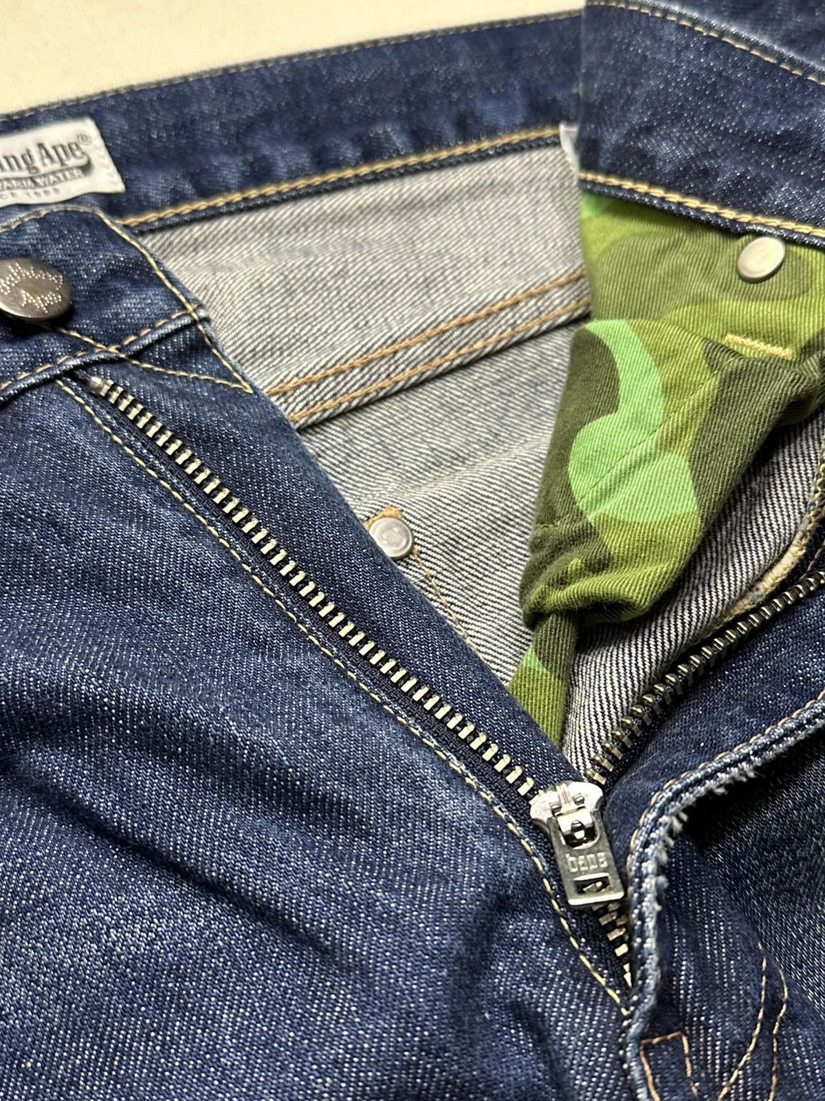 Bape A Bathing Ape Denim Size US 34 / EU 50 - 11 Thumbnail