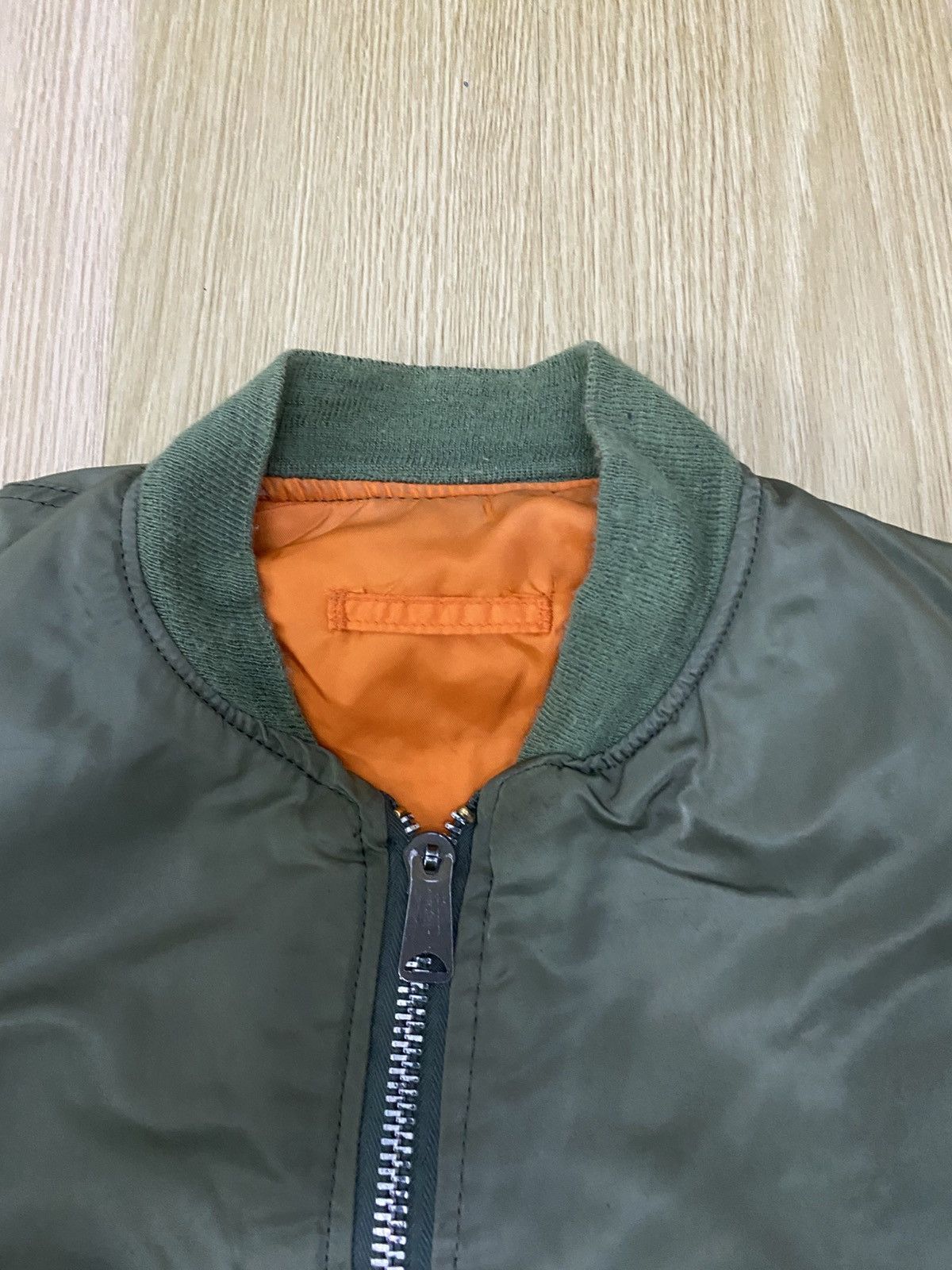 Alpha Industries × Vintage Vintage Alpha Industries reversible Bomber Jacket Size US M / EU 48-50 / 2 - 4 Thumbnail