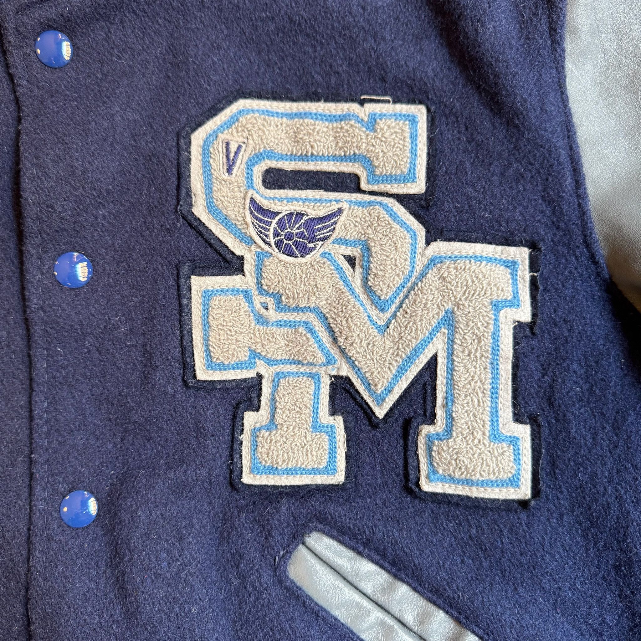 Other DeLong College Varsity Jacket Original 1980's Size US L / EU 52-54 / 3 - 4 Thumbnail