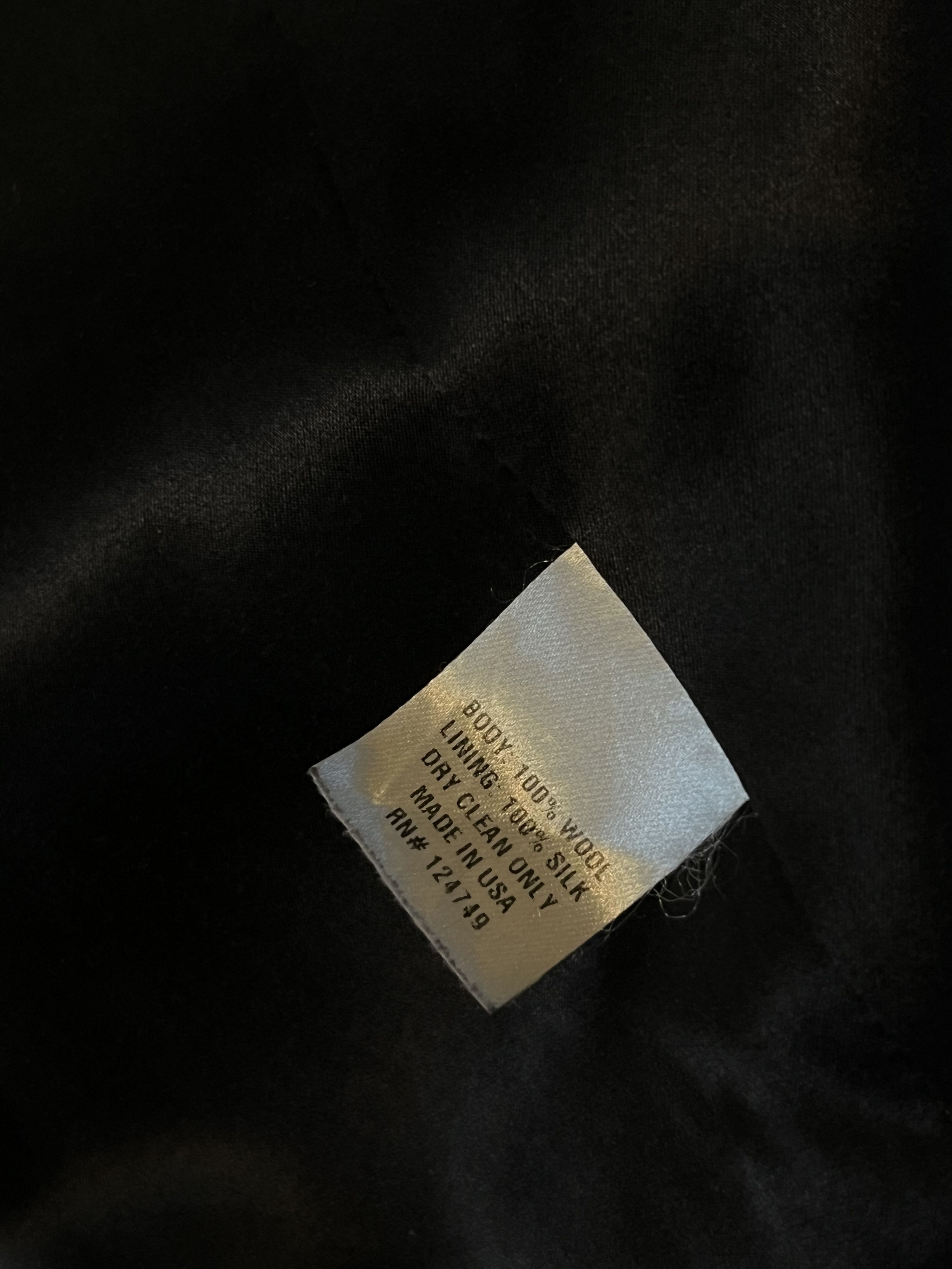 Designer Vintage Mara Hoffman Avant Garde Wool Silk Coat Size S / US 4 / IT 40 - 5 Thumbnail
