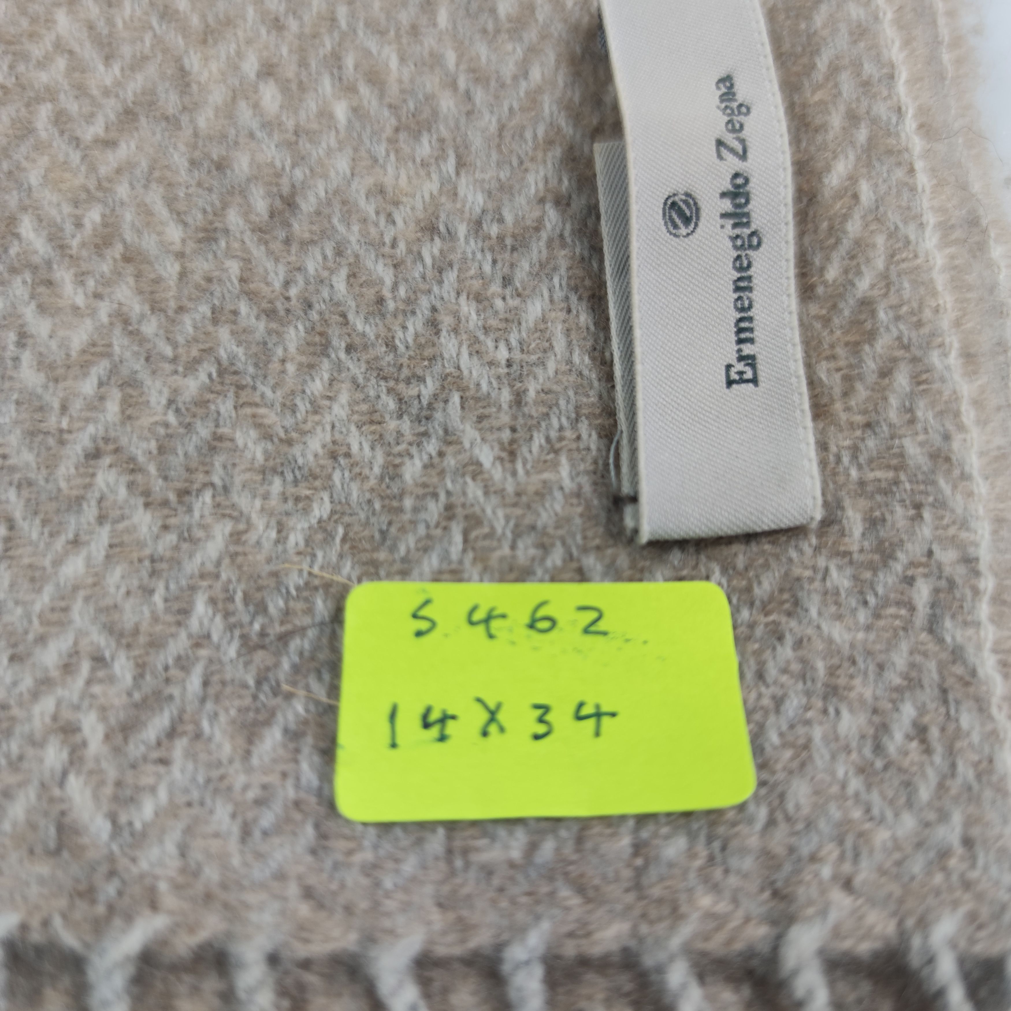 Ermenegildo Zegna Ermenegildo Zegna Scarf/Muffler/Wool S462 Size ONE SIZE - 7 Thumbnail
