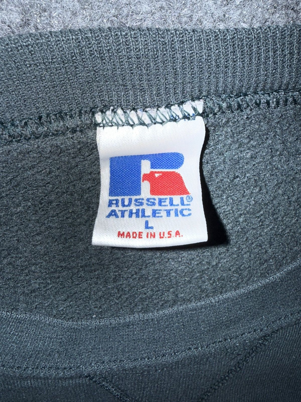 Russell Athletic Vintage Russell Athletic USA Crewneck Sweatshirt Green L Size US L / EU 52-54 / 3 - 4 Thumbnail