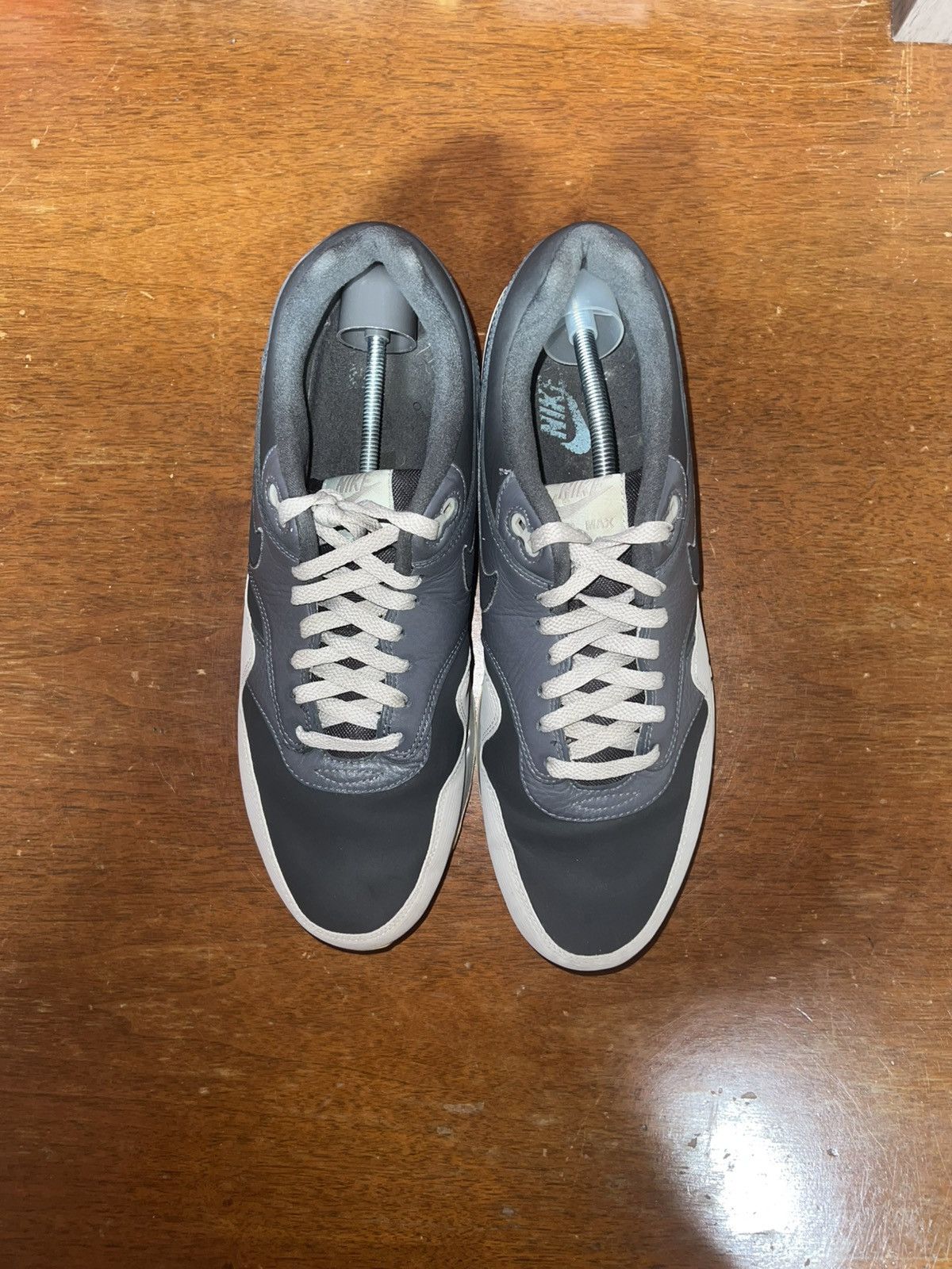 Nike Air Max 1 Leather Dark Ash size 13 Size US 13 / EU 46 - 3 Thumbnail