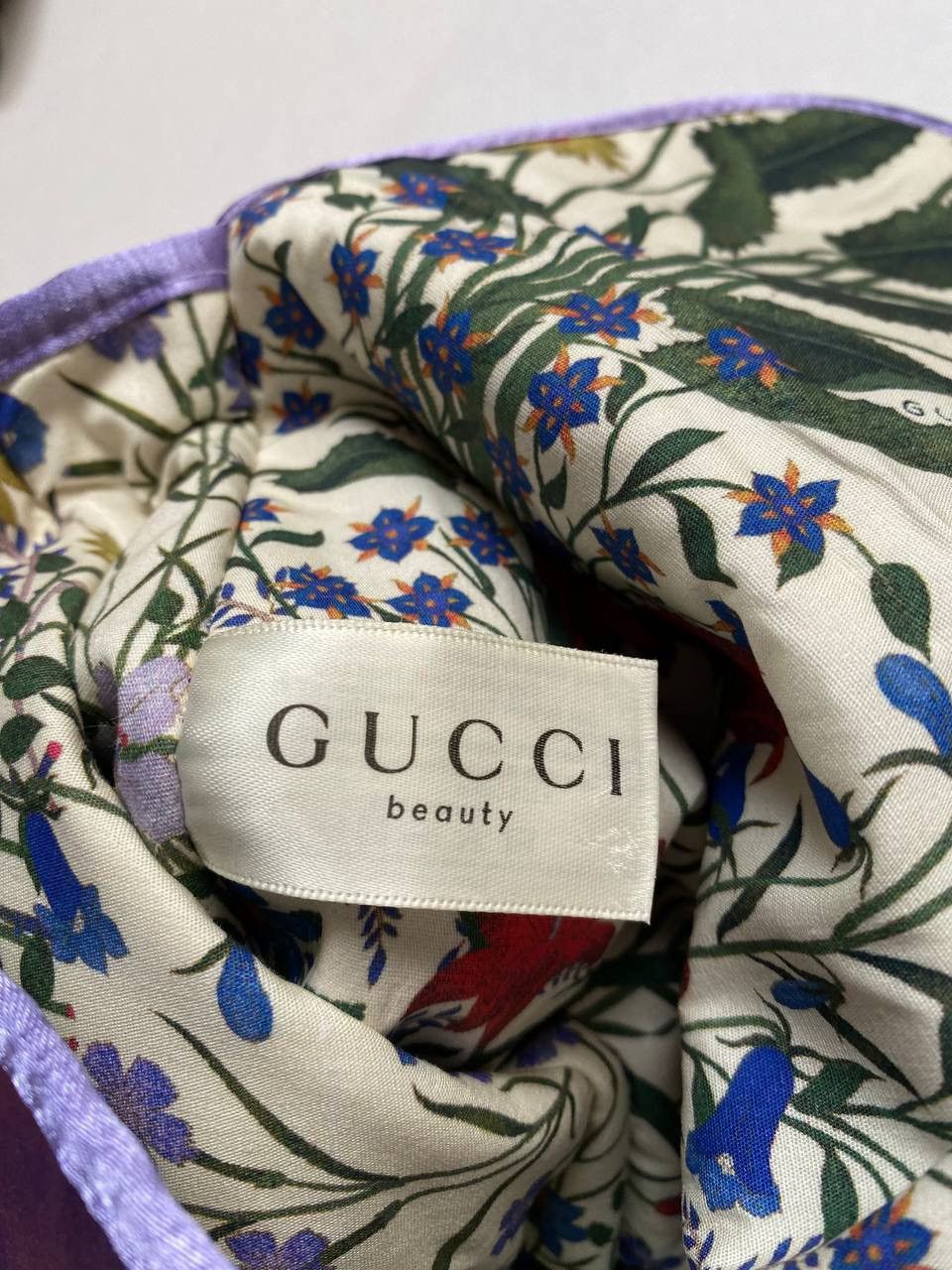 Gucci Rare Gucci Beauty 2023 GWP Purple Pouch Makeup Clutch Bag Size ONE SIZE - 7 Thumbnail