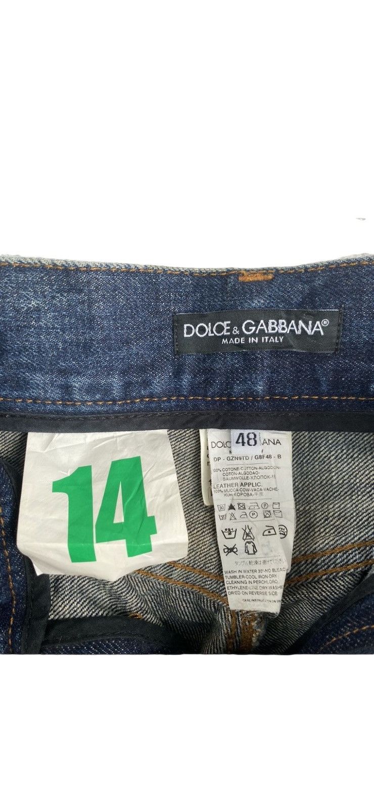 Dolce & Gabbana Vintage Dolce & Cabbana Distressed Jeans Size US 34 / EU 50 - 6 Thumbnail