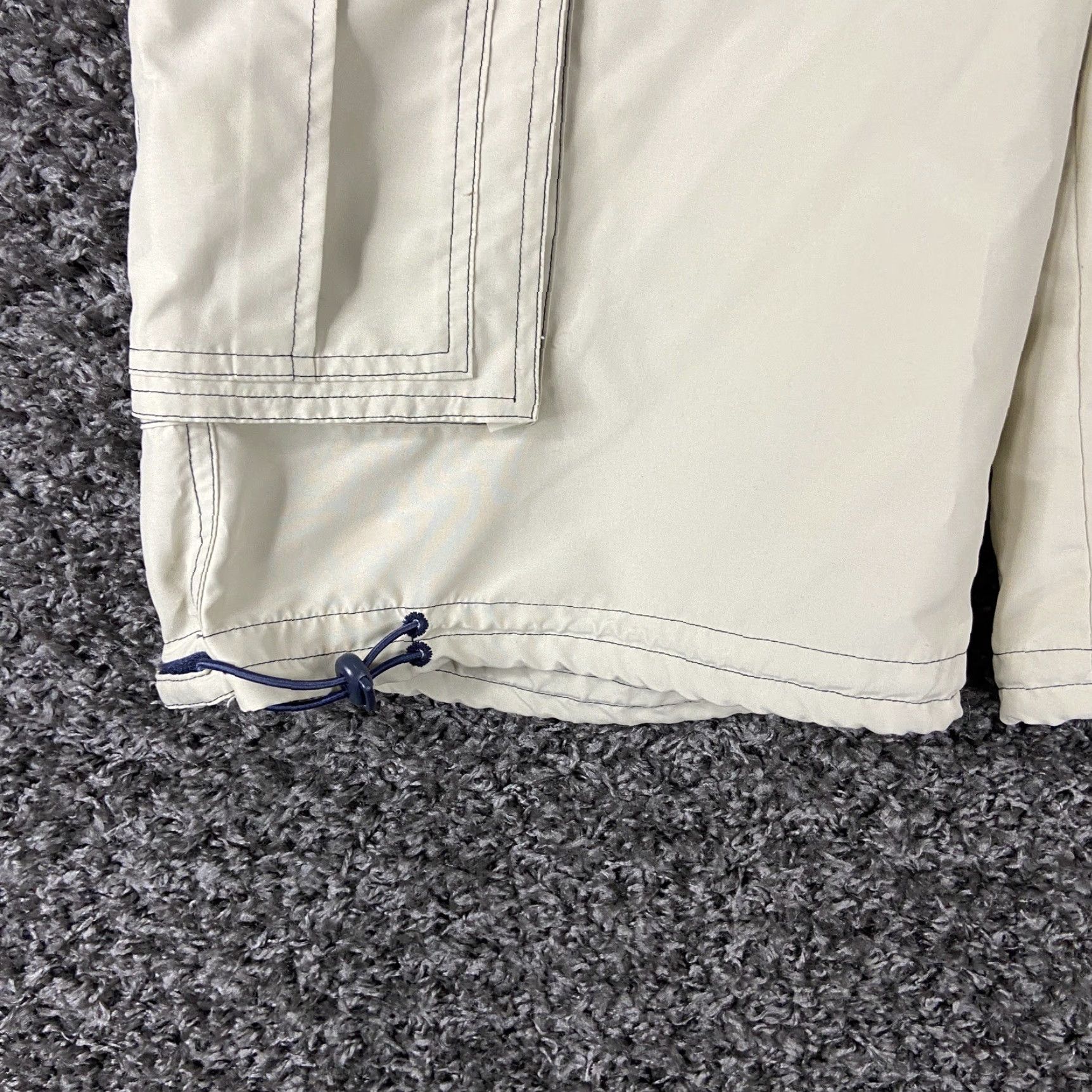 Vintage ARIZona Cargo Shorts Beige Regular 34 Mens Size US 34 / EU 50 - 2 Thumbnail