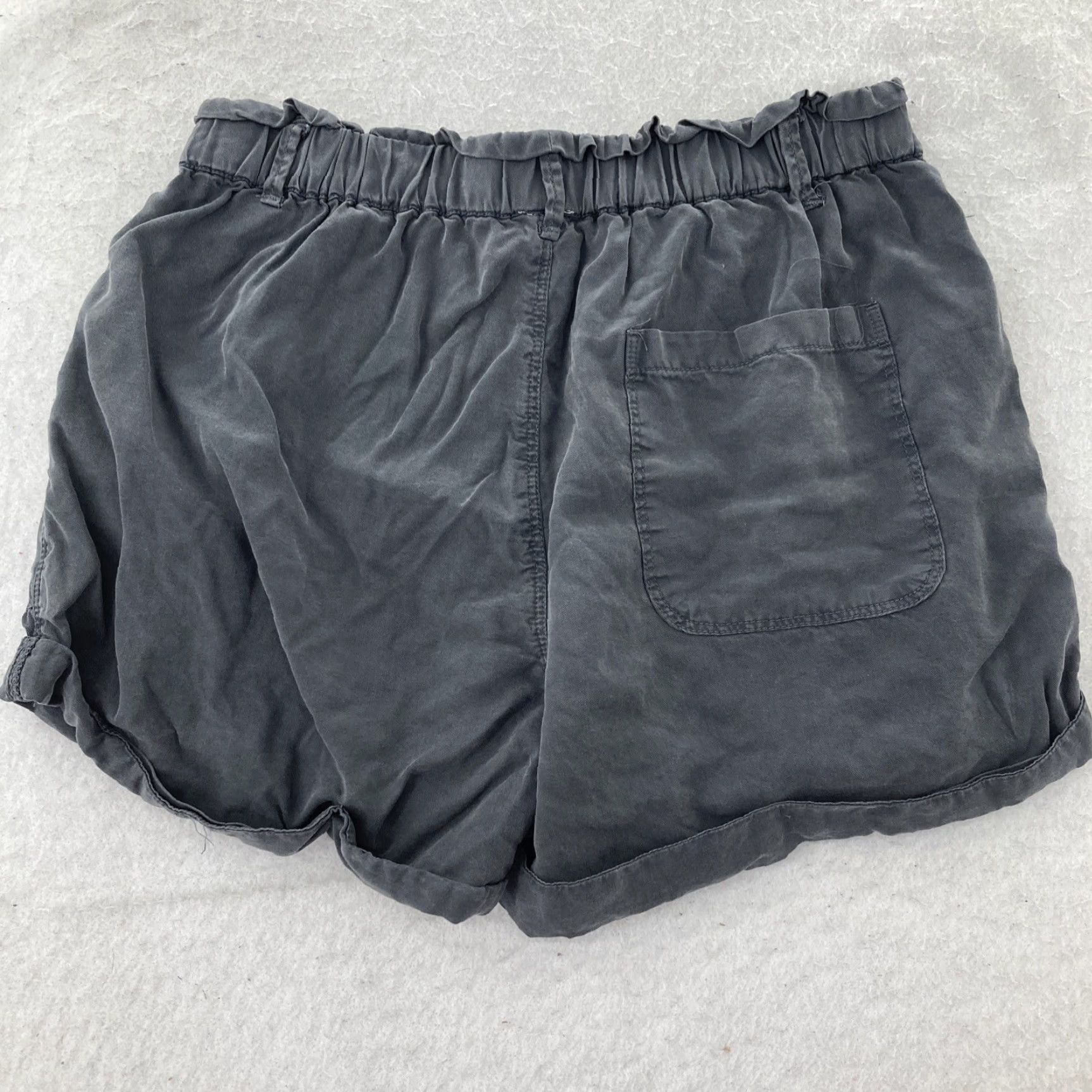 Vintage Aerie Women's Shorts Small Green Drawstring Athletic Casual Size 28" / US 6 / IT 42 - 2 Thumbnail