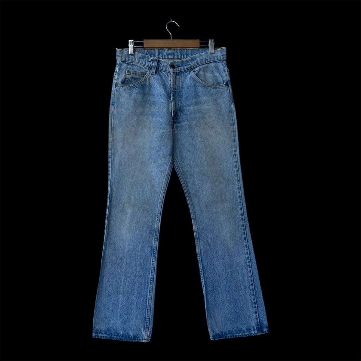 Levi's Vintage 80s Levi's 517 Orange Tab Bootcut Jeans Size US 31 - 1 Thumbnail