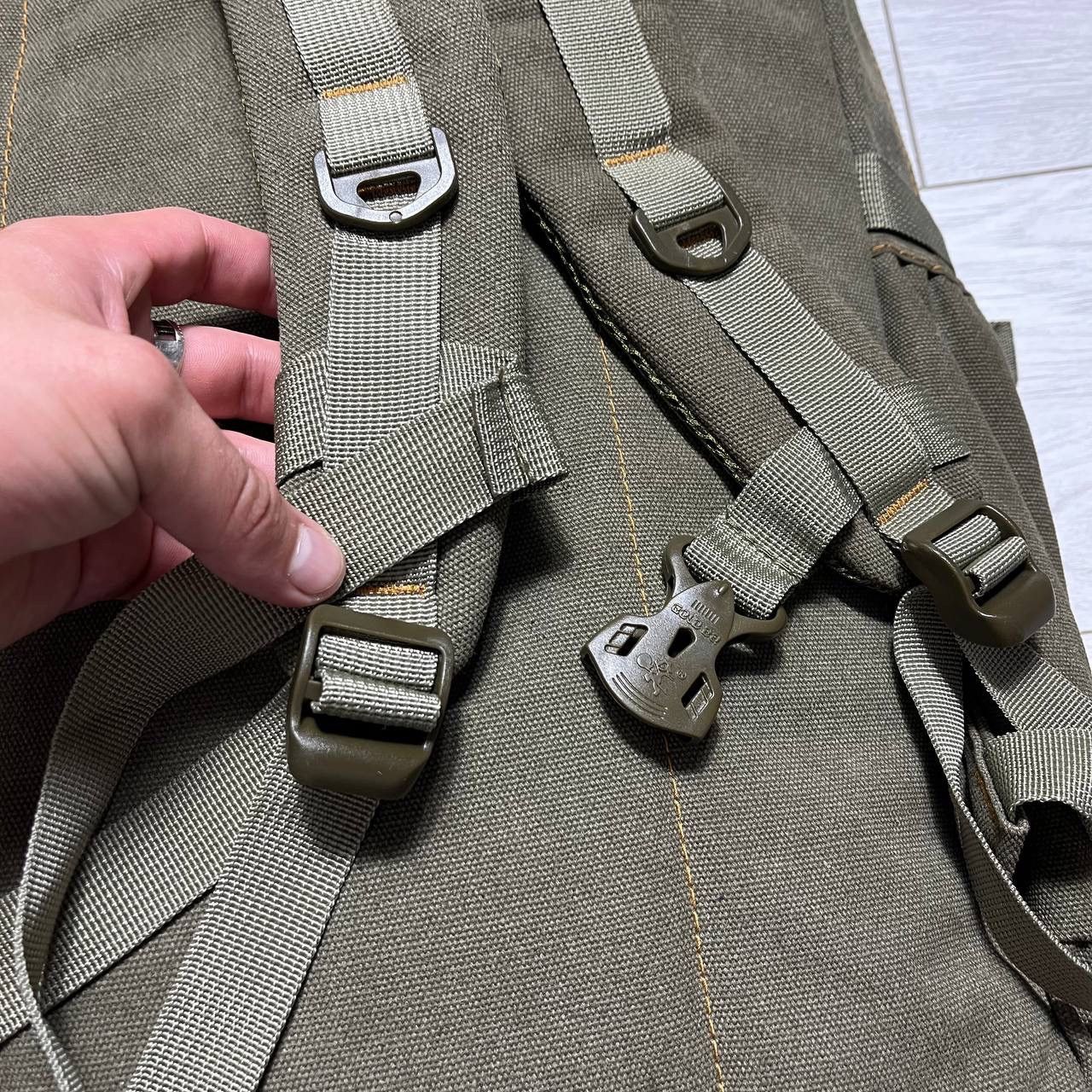Other Gold Be Multi Pocket Military sling backpack Size ONE SIZE - 3 Thumbnail