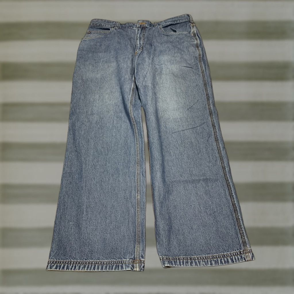 CO Duluth Trading Co Mens Blue Denim Cotton 5 Pocket Jeans Regular Fit 38X30 36X29 Inseam 29 Color Blue Size 38 Jeans Mens Trend 90s? Size US 38 / EU 54 - 1 Thumbnail