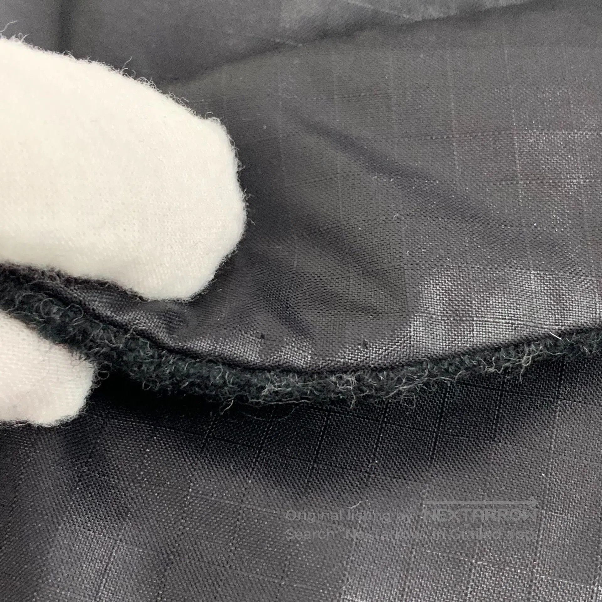 Thom Browne Thom Browne Black Button Irregular Scarf. Size ONE SIZE - 8 Thumbnail