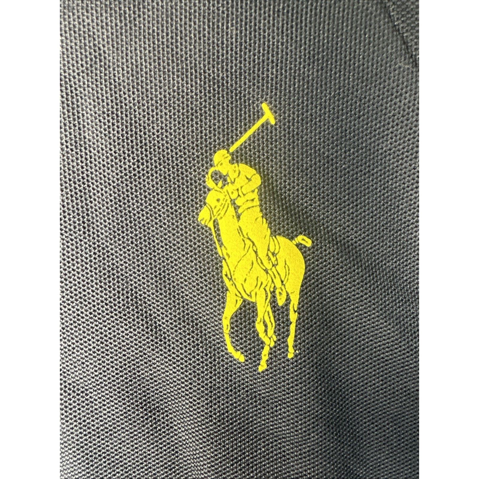Polo Ralph Lauren Polo Ralph Lauren Polo Shirt Mens XL Blue Yellow Big Pony Size US XL / EU 56 / 4 - 2 Thumbnail