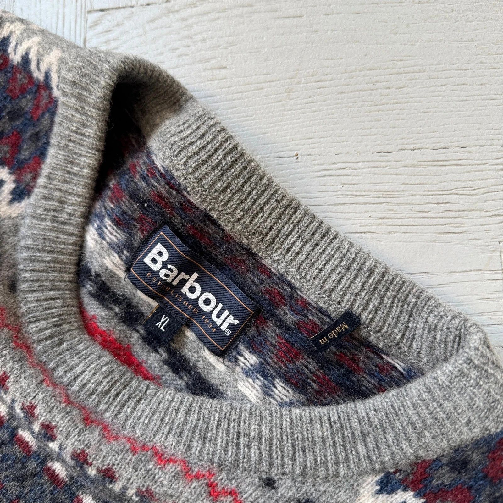 Barbour Barbour Chunky Knit Pure Wool Sweater Size US XL / EU 56 / 4 - 8 Thumbnail