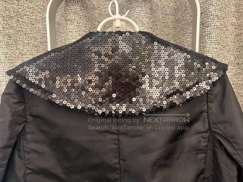 Comme des Garcons Comme Des Garcons Sequined large lapel jacket, sailor coll Size S / US 4 / IT 40 - 4 Thumbnail