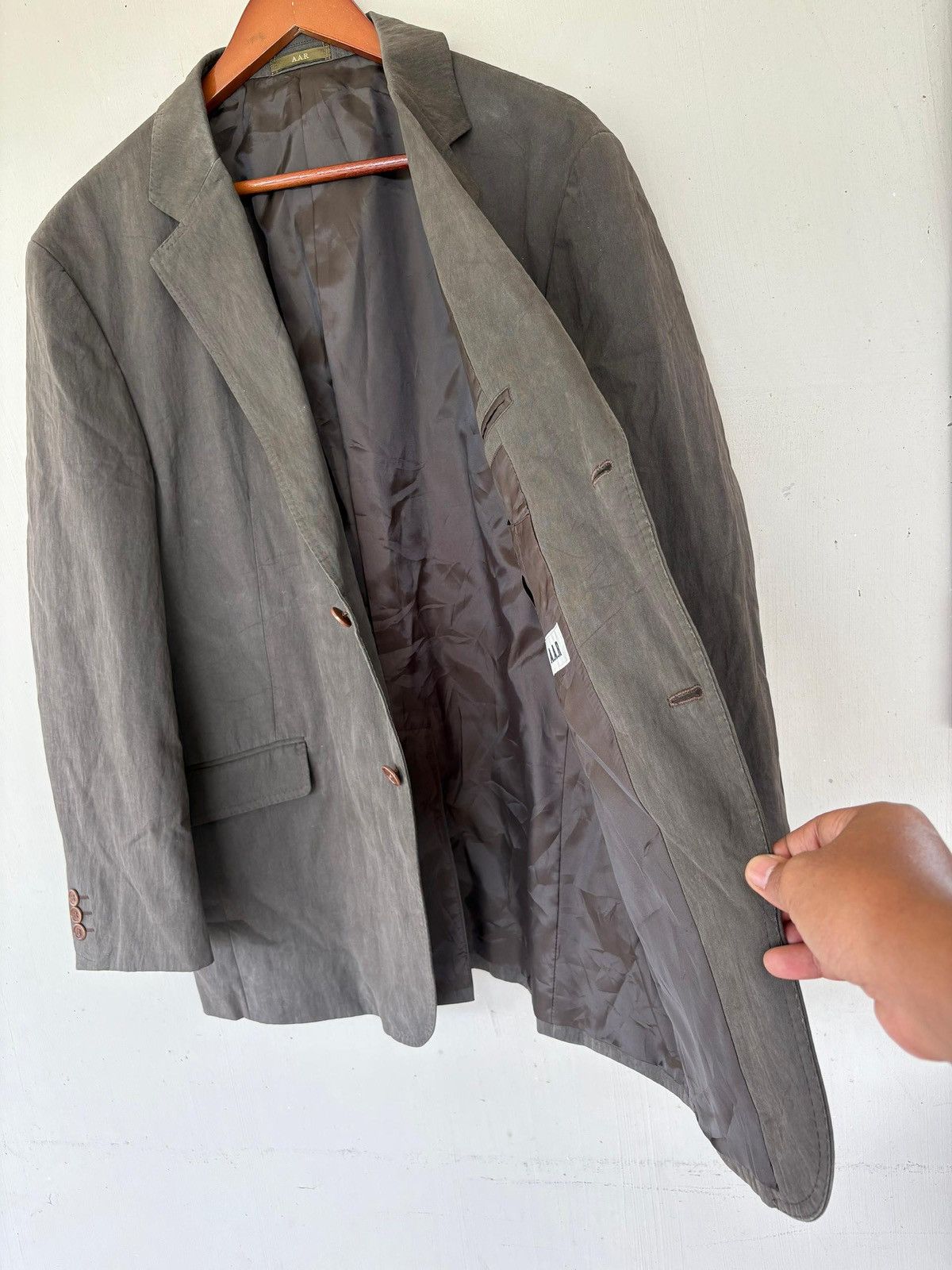 Yohji Yamamoto Vintage A.A.R Jacket Coat Yohji Yamamoto Retro stlye Size US XL / EU 56 / 4 - 5 Thumbnail