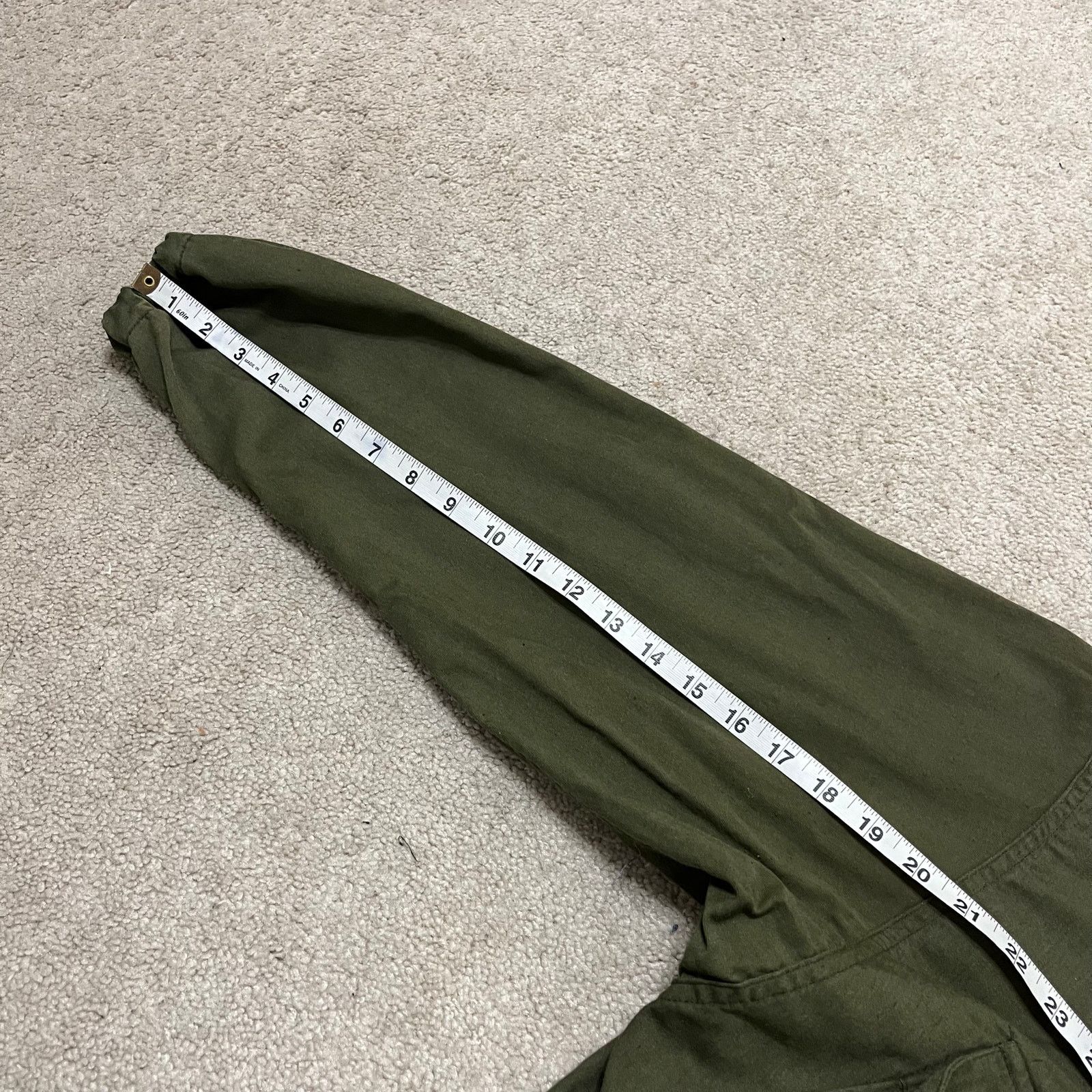 Other Vintage 1978 U.S. Military Chemical Protective Jacket Green Size US M / EU 48-50 / 2 - 7 Thumbnail