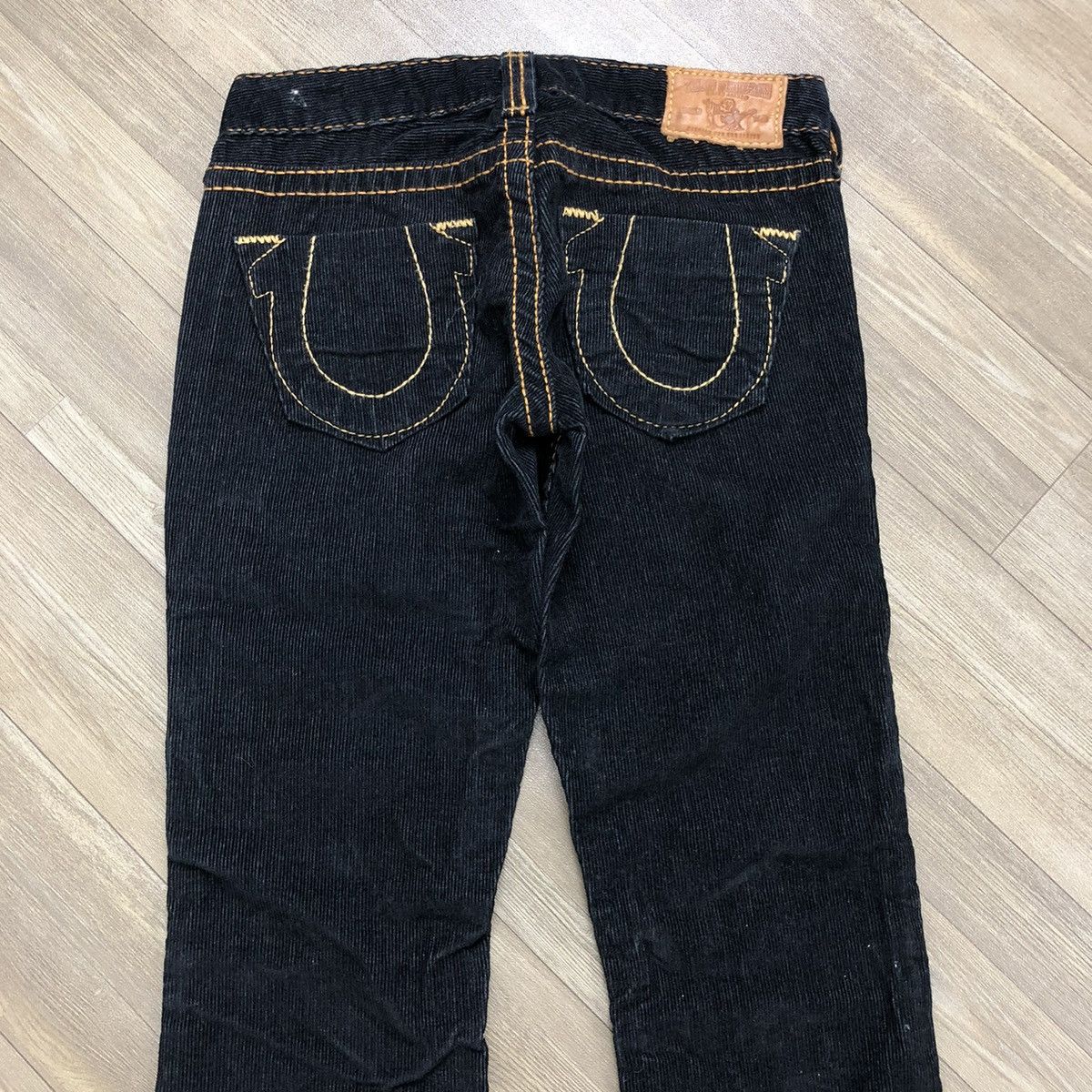True Religion × Vintage Y2K Vintage True Religion Flared Courduroy Bootcut Pants Size 26" / US 2 / IT 38 - 4 Thumbnail