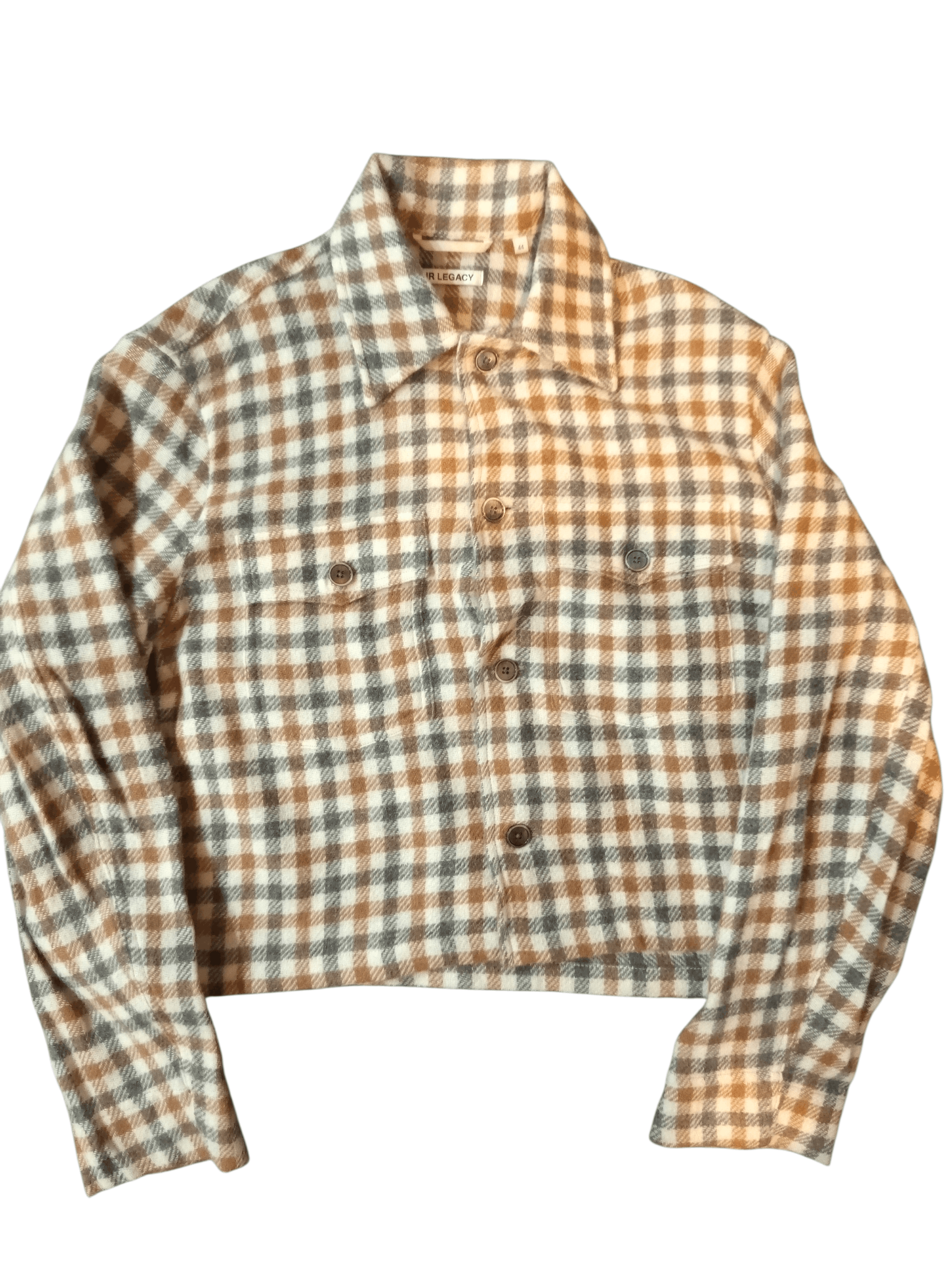 Our Legacy OUR LEGACY Evening Coach Jacket Wool Check Alpaca Size US S / EU 44-46 / 1 - 2 Thumbnail