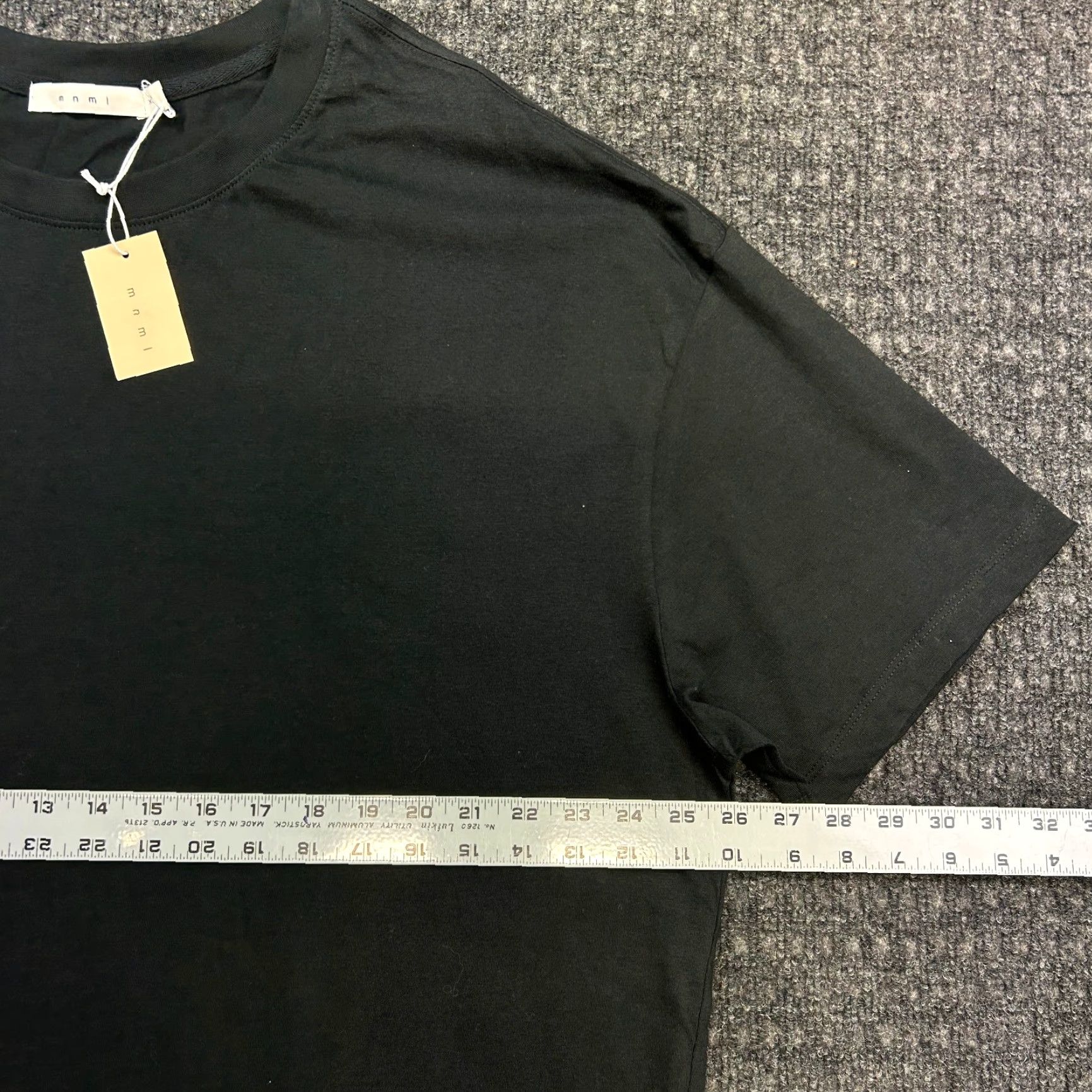 MNML MNML T-Shirt Shirt Men XL Black 100% Cotton Brand New FAST SHIPPING City Streetwear Short Sleeve Crew Neck Clothes Size US XL / EU 56 / 4 - 4 Thumbnail