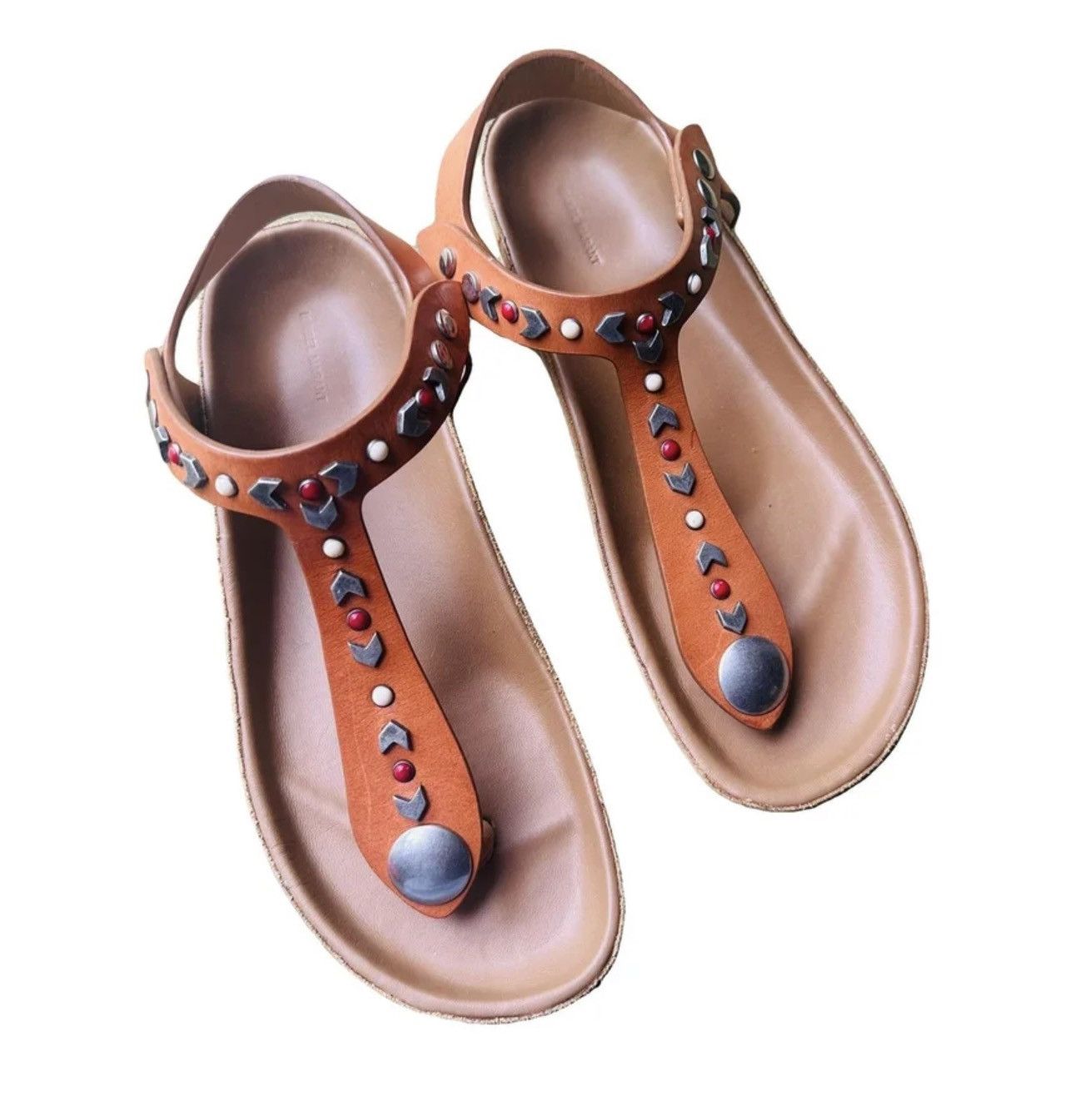 Isabel Marant Isabel Marant Enore studded sandals Size US 8 / IT 38 - 1 Thumbnail
