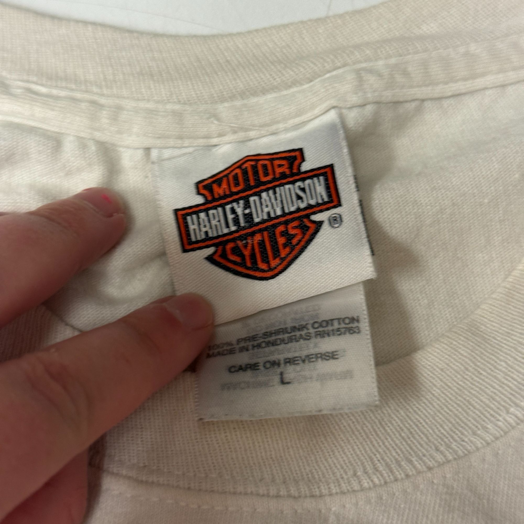 Harley Davidson SEMINOLE Sanford FL Indian NATIVE AERICAN Motorcycle Biker T Size US L / EU 52-54 / 3 - 6 Thumbnail