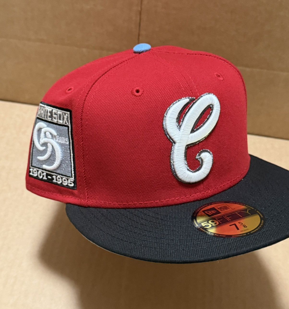 New Era 7 5/8 Chicago Sox SFD FNF “Banned” Edition Rushmore Size ONE SIZE - 2 Thumbnail