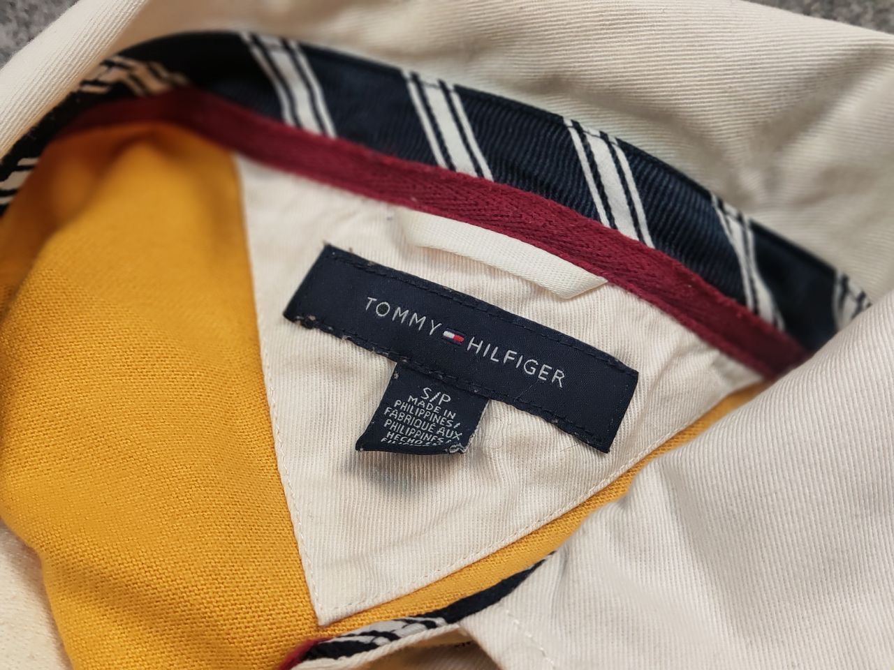 Tommy Hilfiger Vintage Tommy Hilfiger embroidered Yellow Rugby Long Sleeve Size US S / EU 44-46 / 1 - 19 Thumbnail