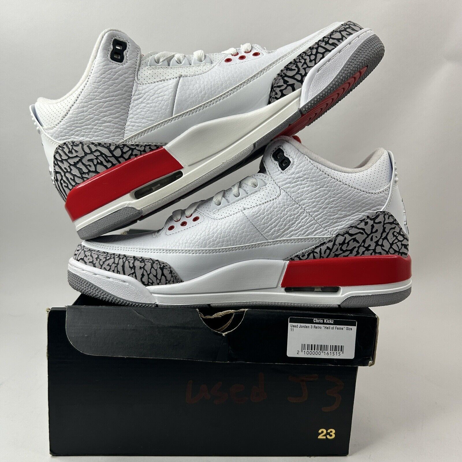 Nike Nike Air Jordan 3 Retro “Hall of Fame/Katrina” 2024 Size US 11 / EU 44 - 3 Thumbnail