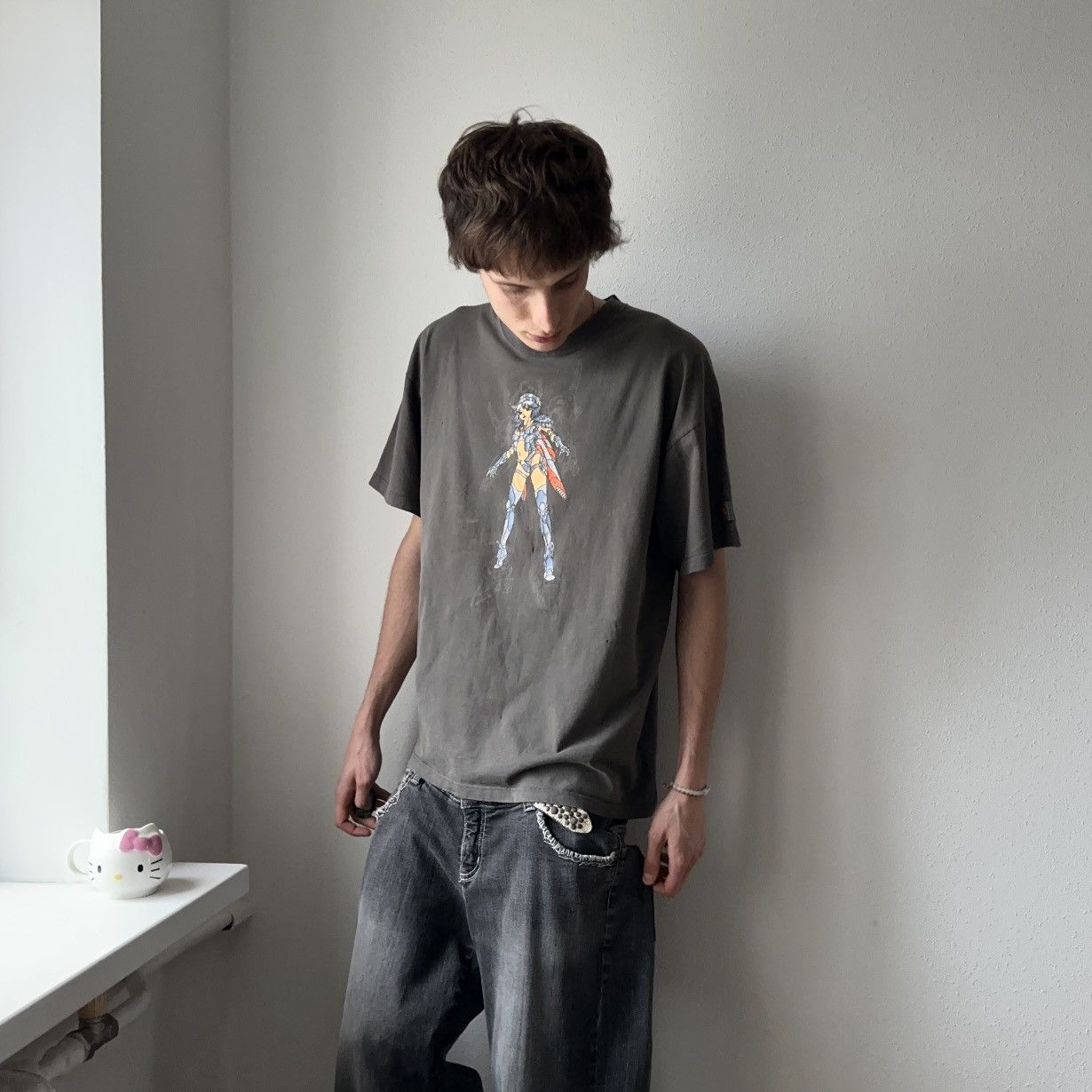 Craig Morrison 90s Cyberdog Vintage T Shirt Anime Evangelion Akira Fotus Size US XL / EU 56 / 4 - 5 Thumbnail