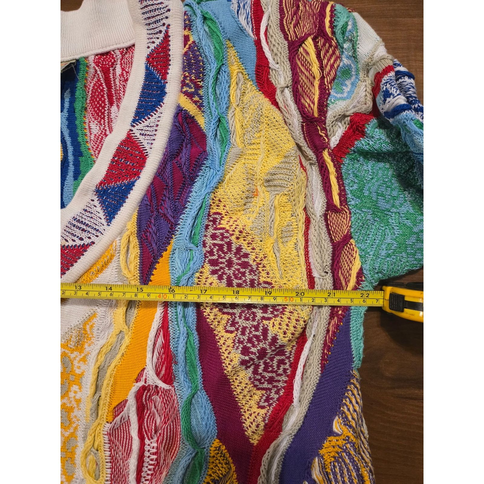 Coogi Vintage y2k 90s COOGI Cosby 3D Knit Sweater Size US M / EU 48-50 / 2 - 6 Thumbnail