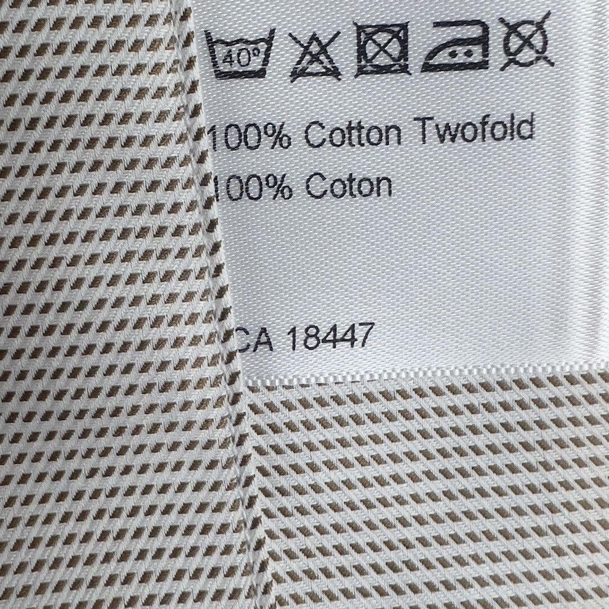 Strenstroms Stenströms Contrast Detail Fitted Body, Twofold Super Cotton Size US XL / EU 56 / 4 - 14 Thumbnail