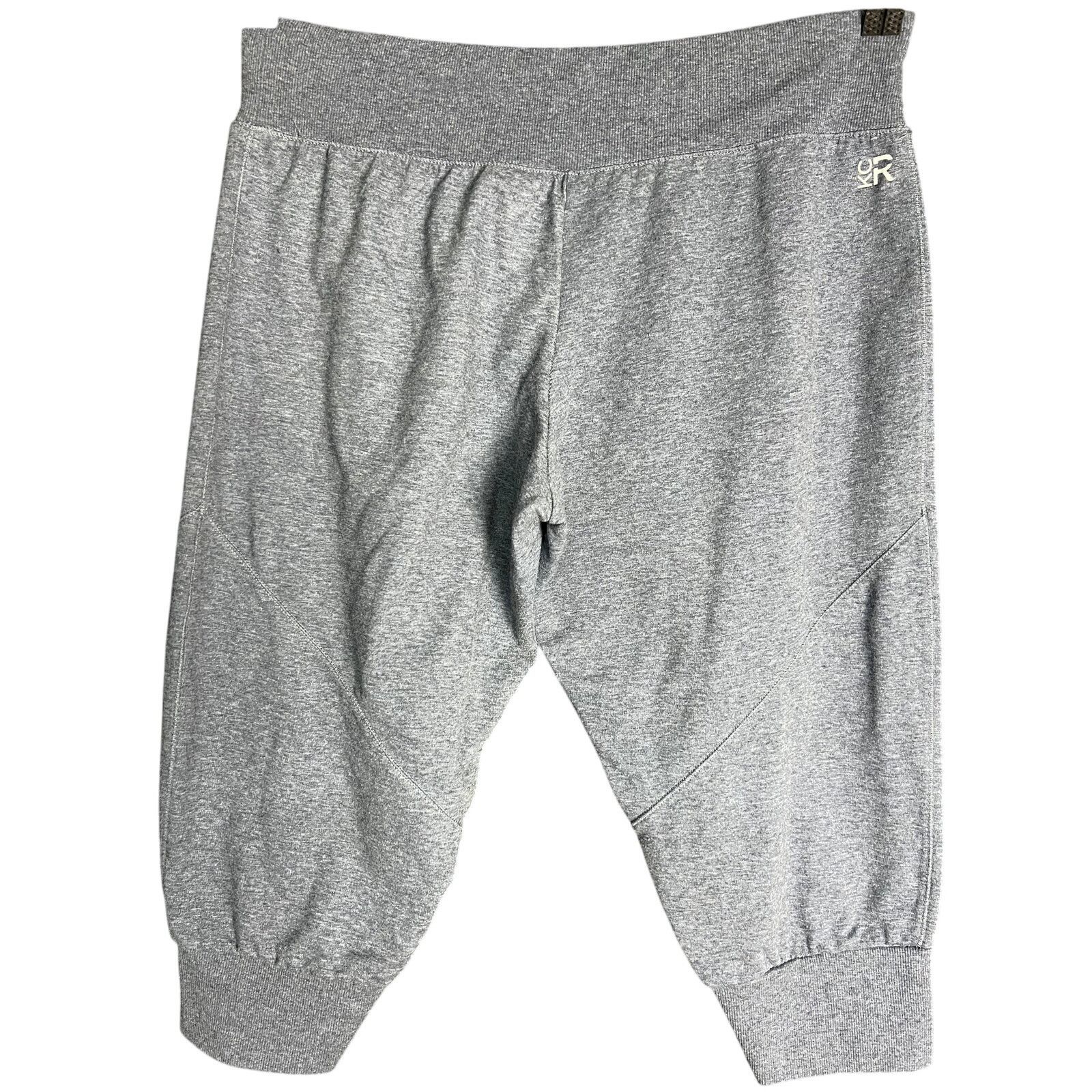 Kenneth Cole Kenneth Cole Reaction Women's XL Gray Cropped Sweatpants Size 34" / US 12 / IT 48 - 2 Thumbnail