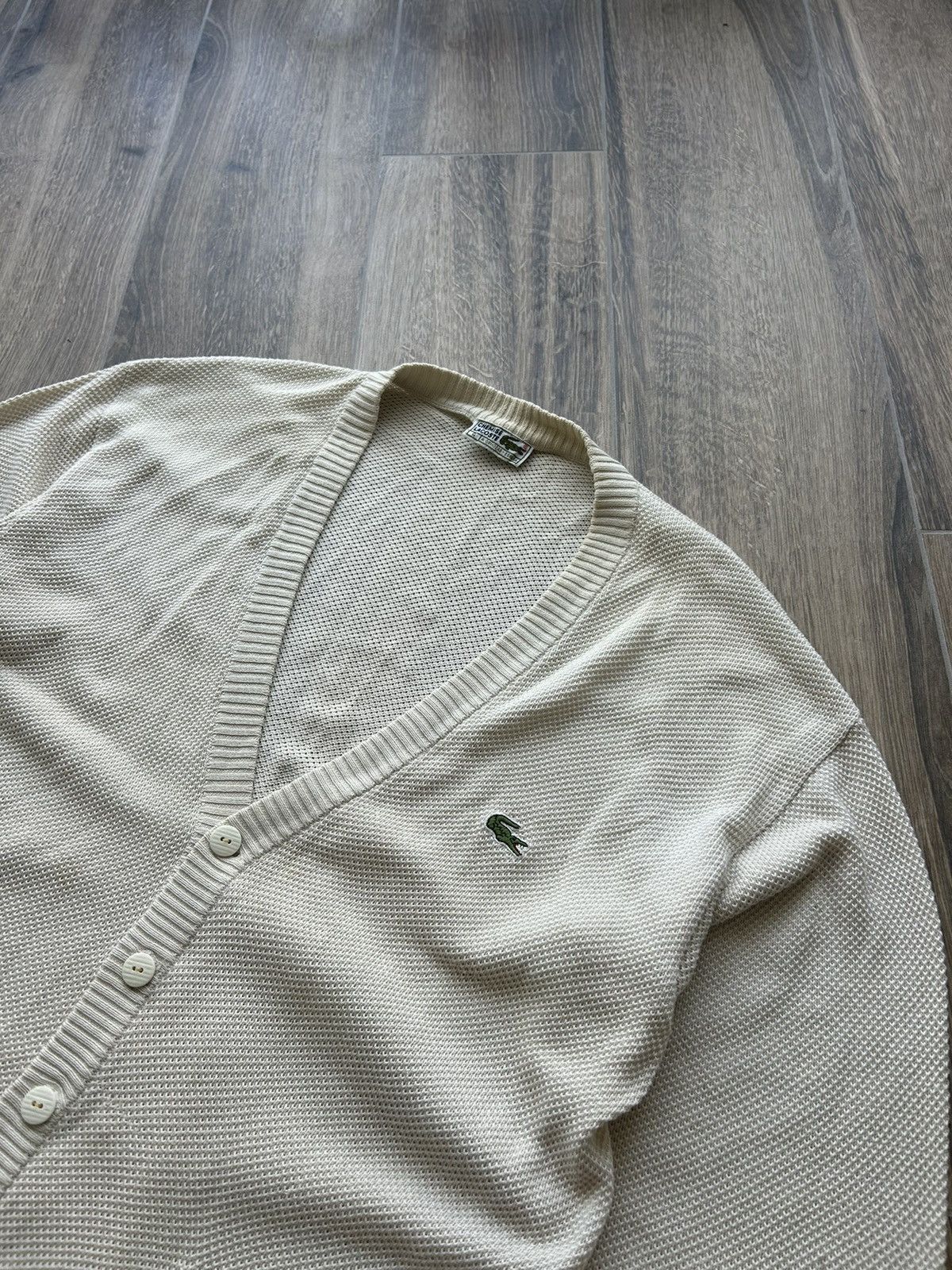 Lacoste × Vintage Vintage Chemise Lacoste vintage Cardigan mens old money Size US L / EU 52-54 / 3 - 2 Thumbnail