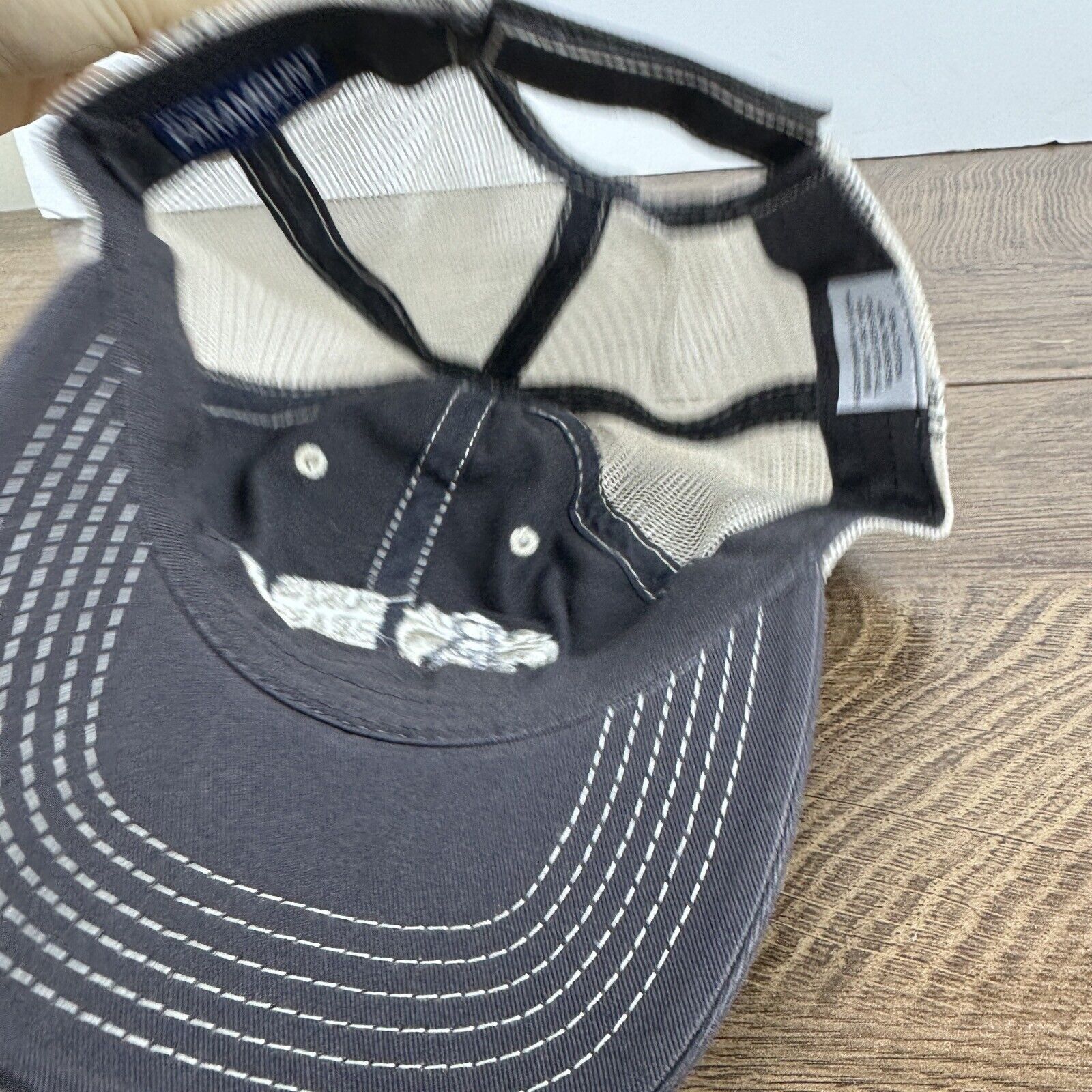Other Burns Brasher & Johnson Hat Gray Hat Adjustable Adult Size H Size ONE SIZE - 13 Thumbnail