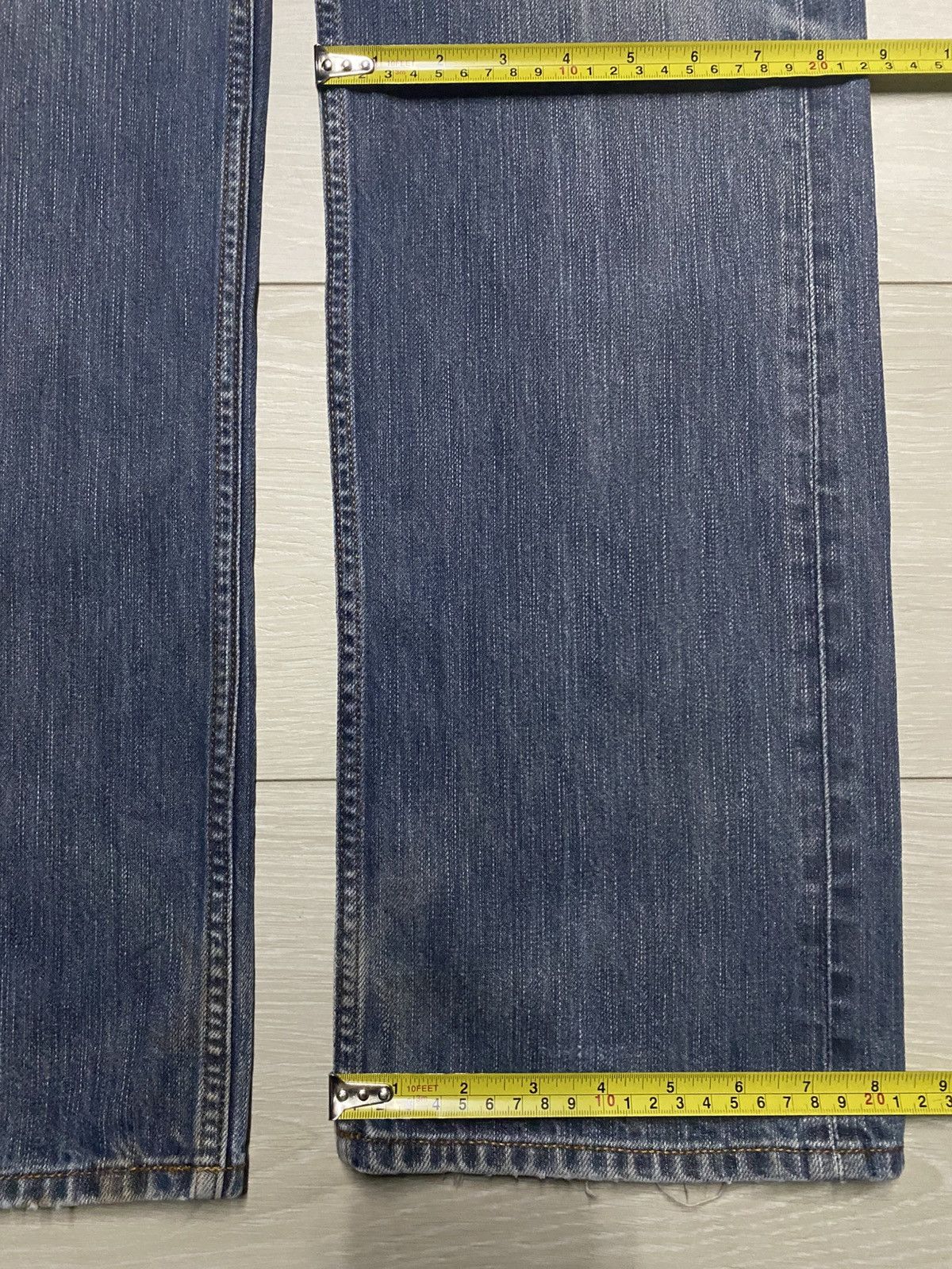 Engineered Garments × Uniqlo Vintage Japanese Brand Uniqlo Faded Wash Distressed Loose Size US 32 / EU 48 - 15 Thumbnail
