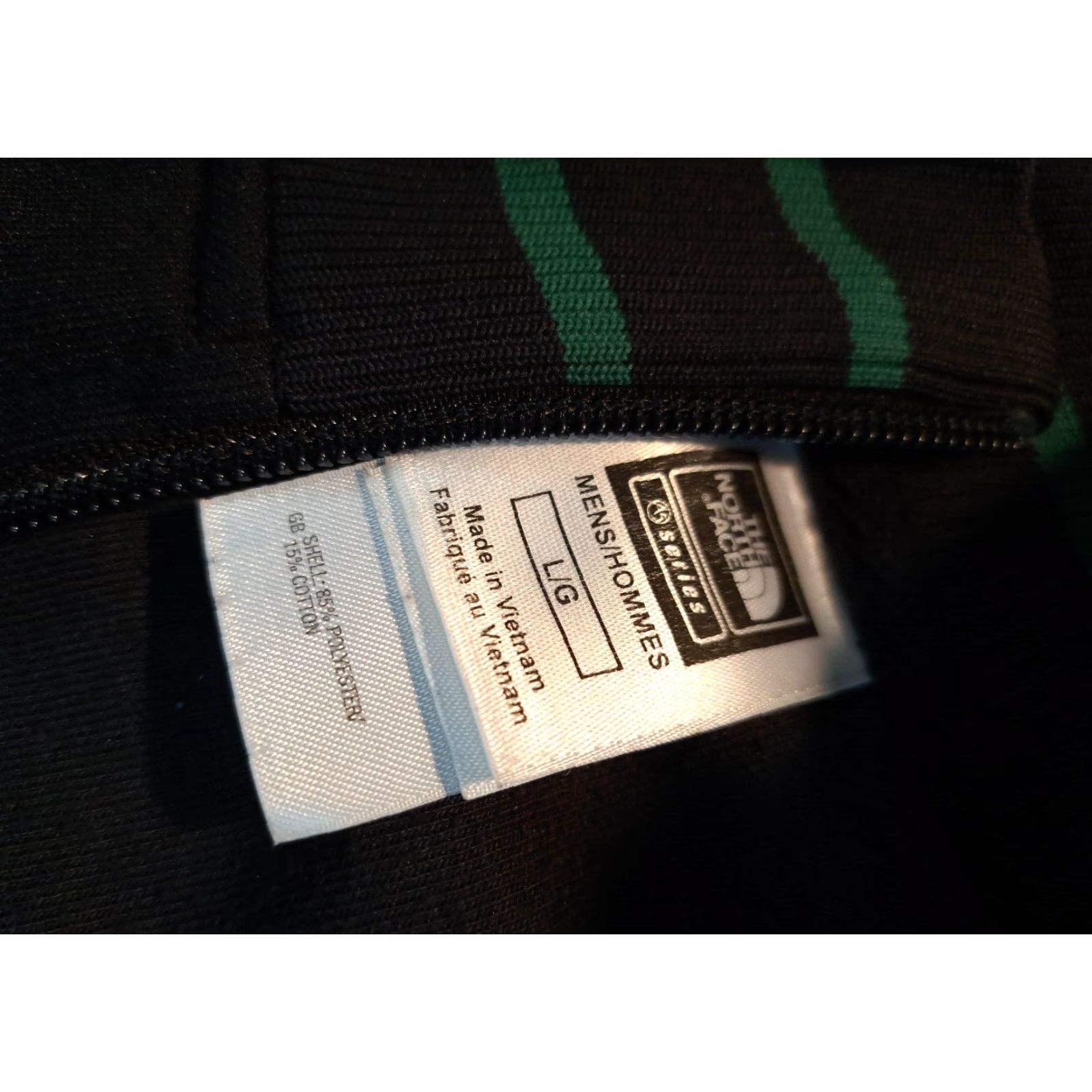 The North Face VINTAGE The North Face Full Zip Track Jacket Grey Striped Large Men Size US L / EU 52-54 / 3 - 3 Thumbnail