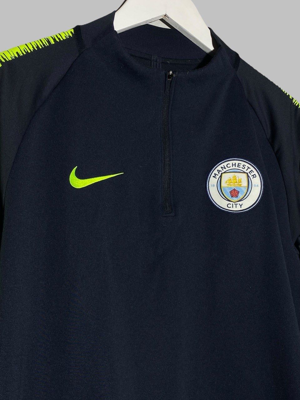 Nike Nike Manchester City Training Blue Sweatshirt Longsleeve Size US L / EU 52-54 / 3 - 3 Thumbnail