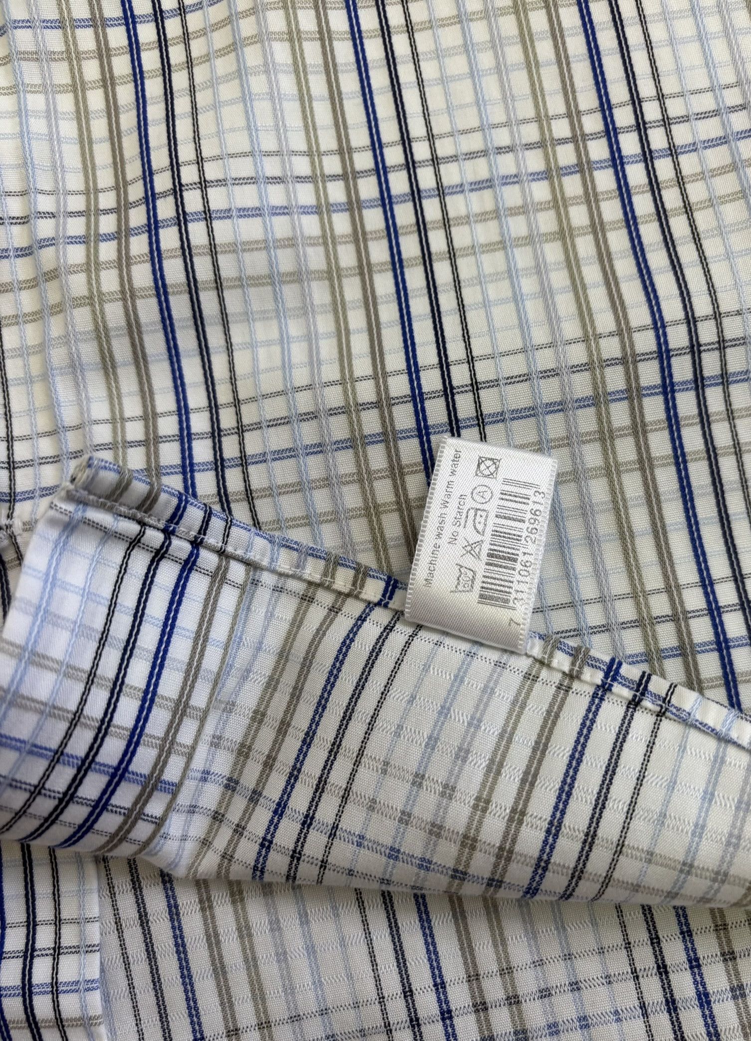 Eton Eton shirt white checks size 42 Size US L / EU 52-54 / 3 - 15 Thumbnail