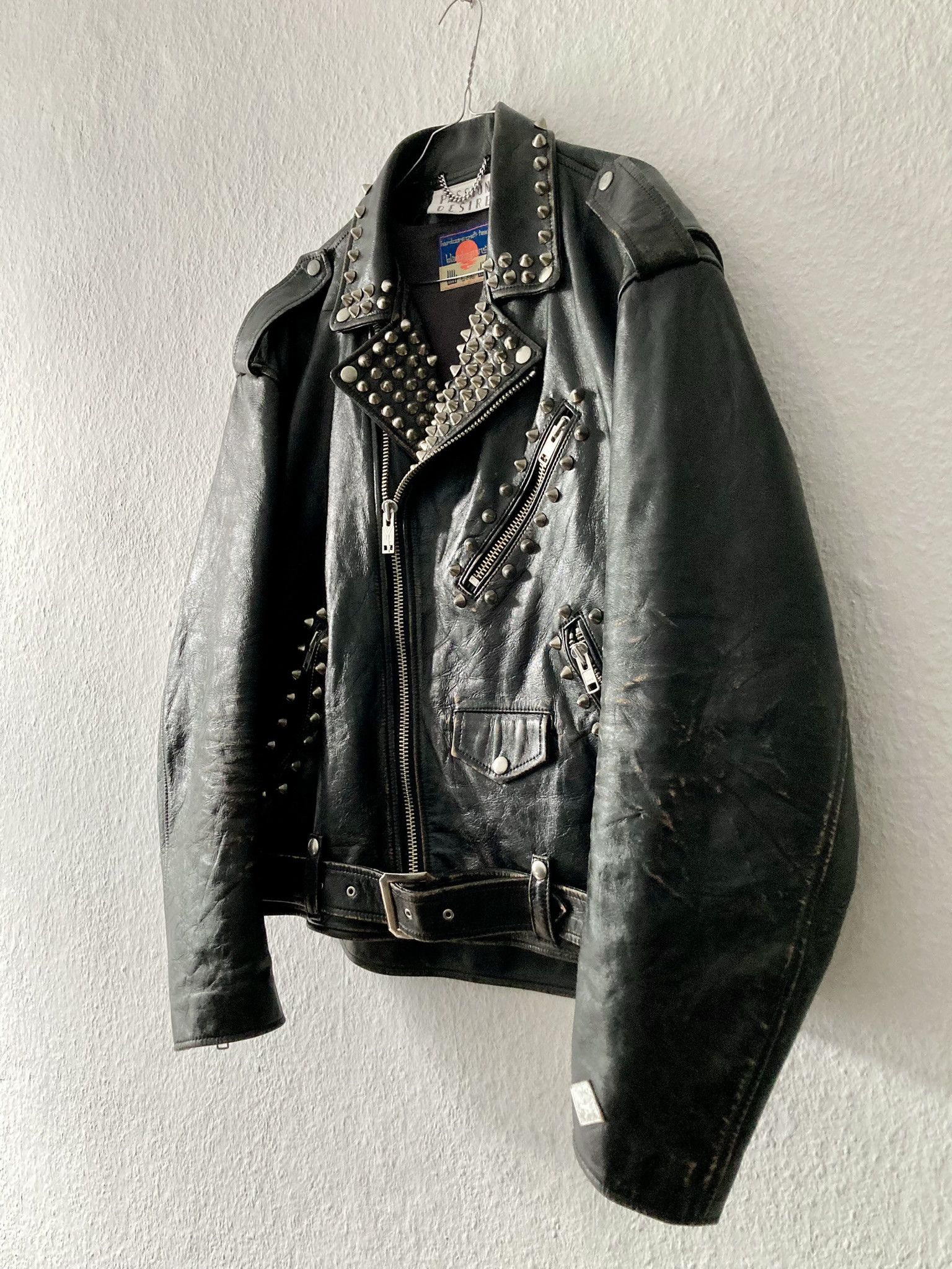 Blackmeans Blackmeans Ltd. Edition Sid Vicious Biker Leather Jacket XL Size US XL / EU 56 / 4 - 2 Thumbnail