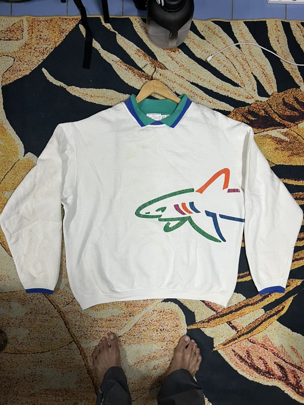 Reebok × Vintage Vintage Reebok 90’s Sweatshirt Size US XL / EU 56 / 4 - 1 Thumbnail